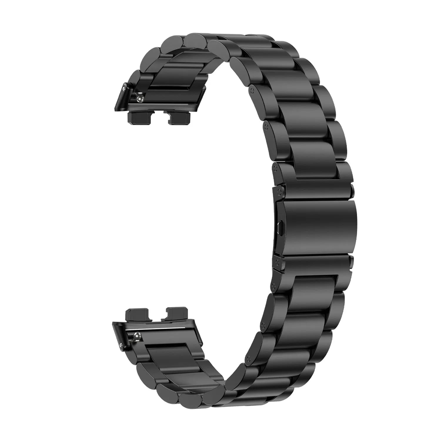 Steel Strap, black, without a watch, 3/4 front view