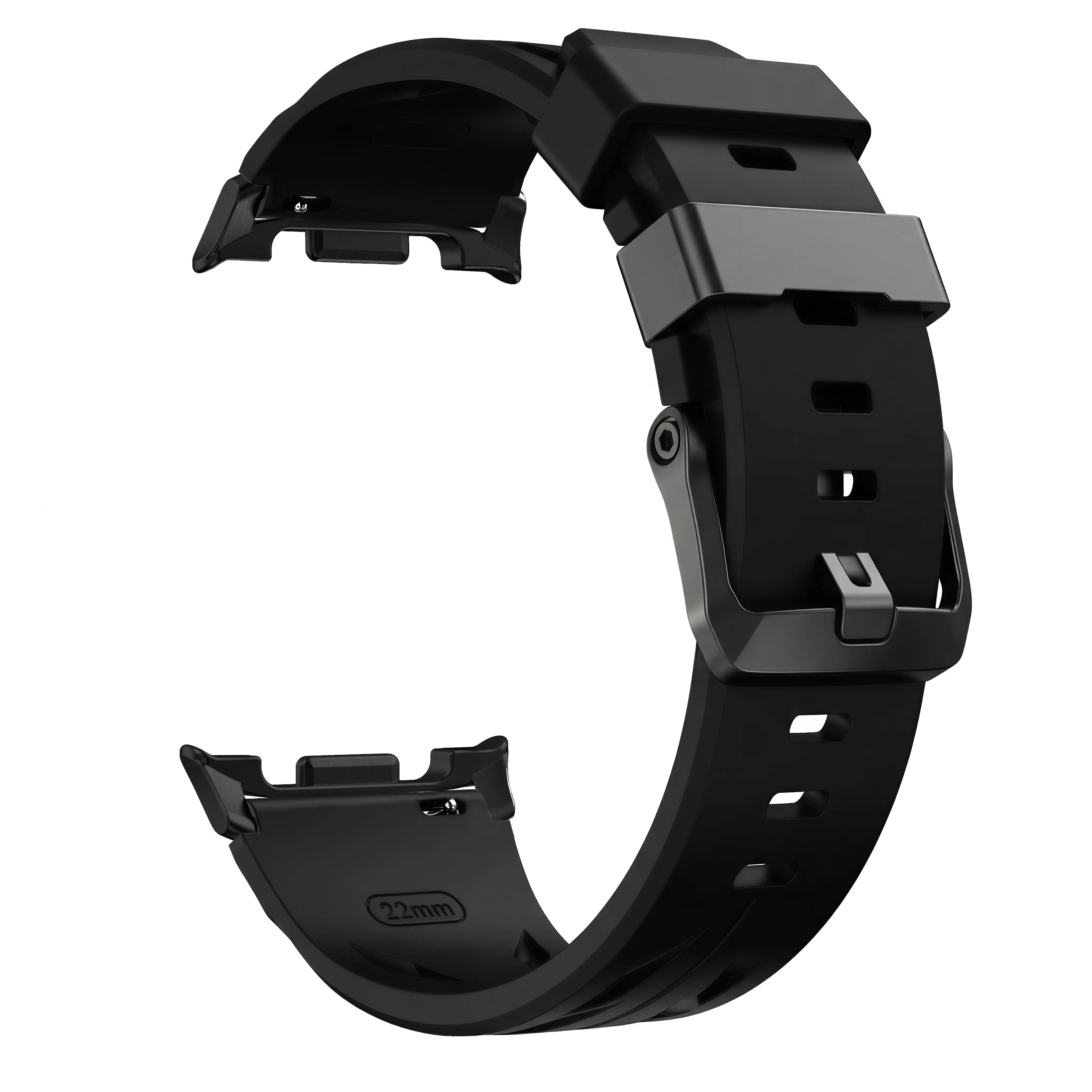 Samsung Galaxy Watch 9 - 40mm Race Silicone Strap (Black)