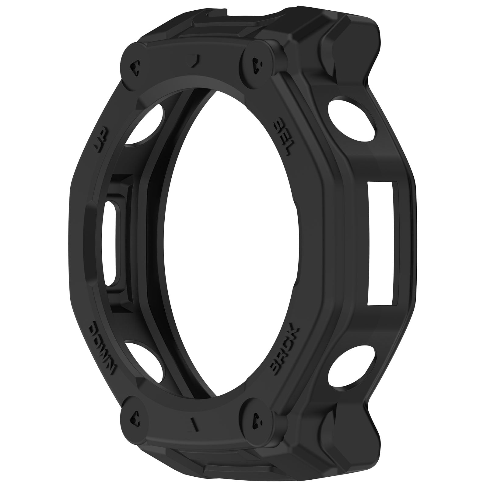 Amazfit T-Rex 3 Pro - 44mm Rugged TPU Case (Black)
