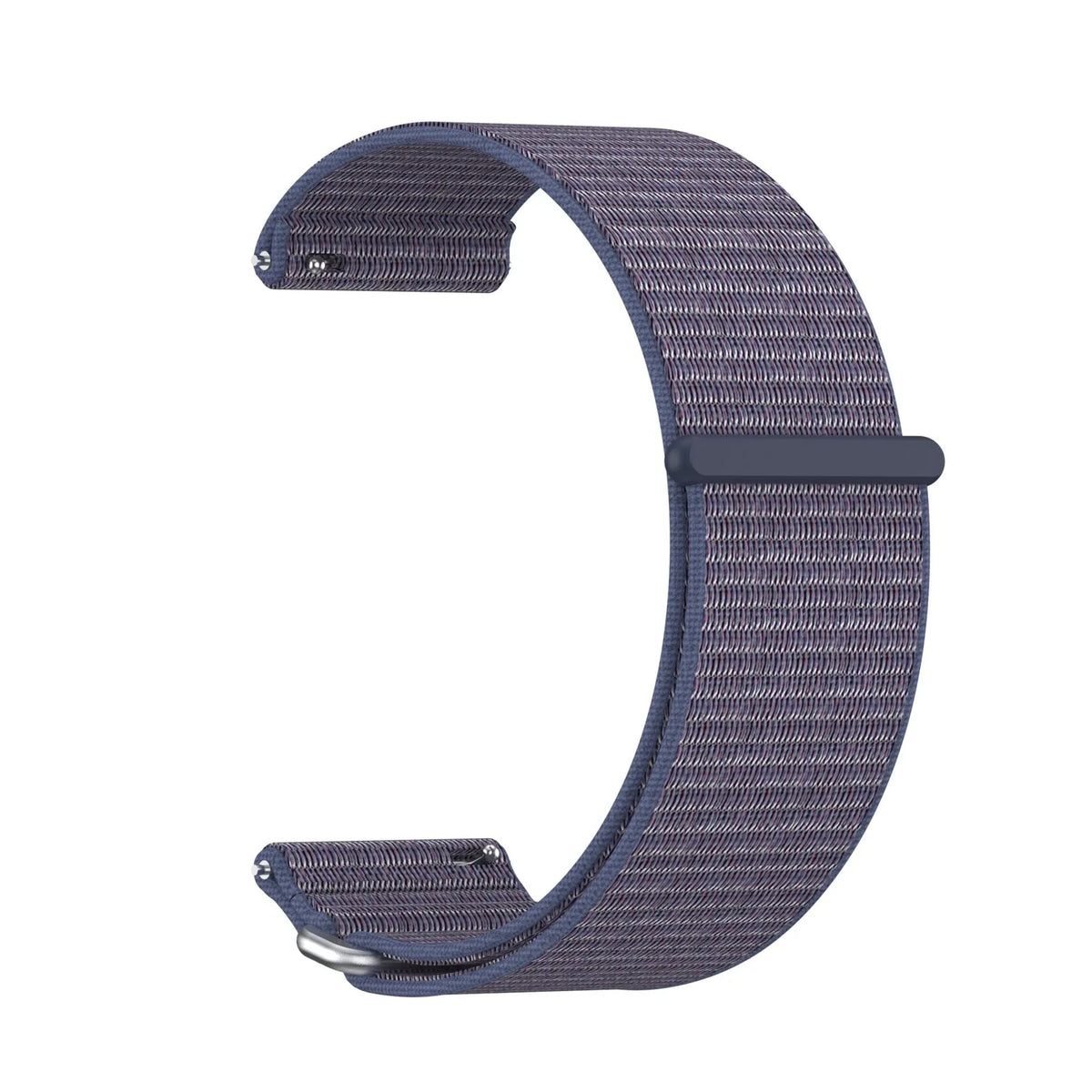 Nylon Strap, dark blue, without a watch, 3/4 front view