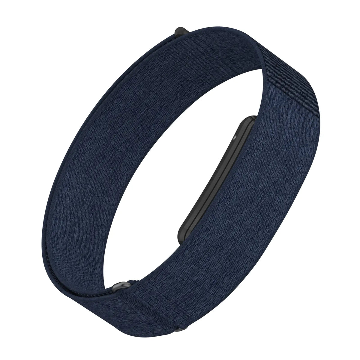 Biceps Nylon Bracelet, dark blue, without a watch, 3/4 front view
