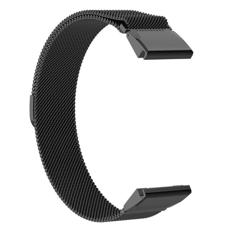 Garmin Quatix 8 - 51mm Milanese Strap (Black)