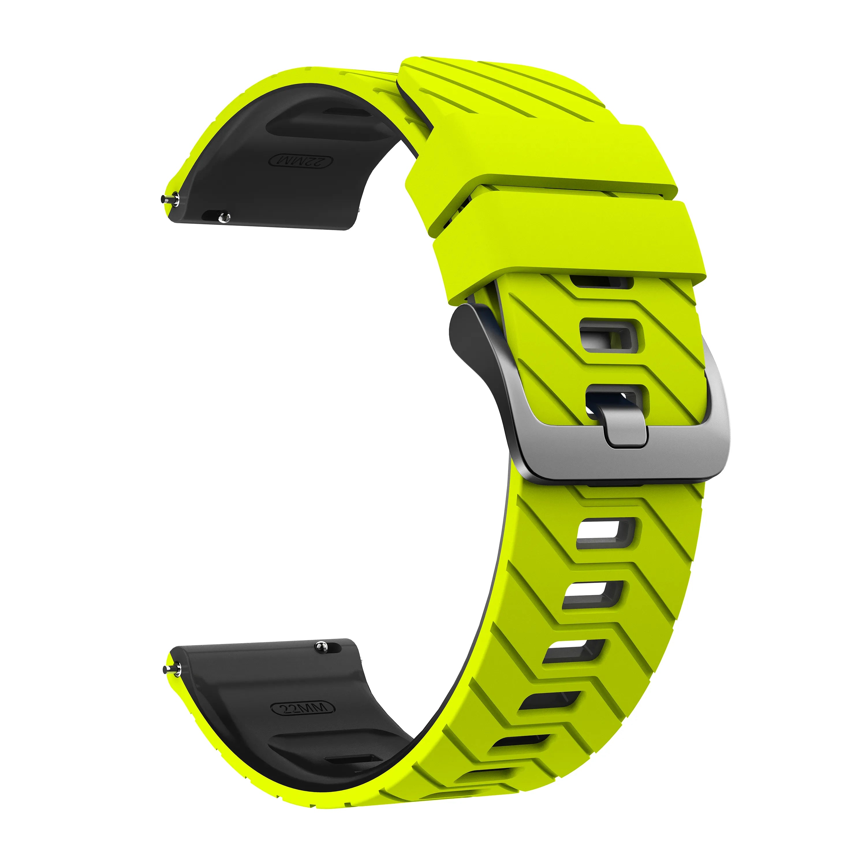 Huawei Watch GT 6 - 46mm Twill Sport Strap (Bright Yellow/Black)