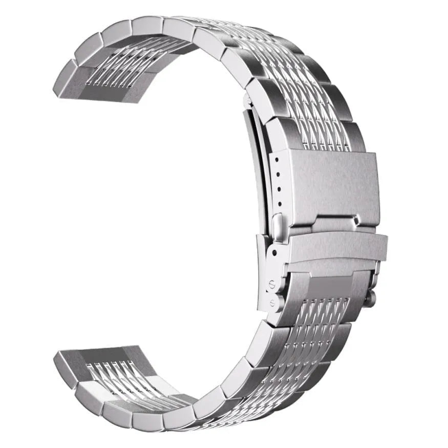 Oppo Watch X2 Premium Steel Link Strap (Silver)