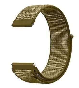 Nylon Strap, olive, without a watch, 3/4 front view