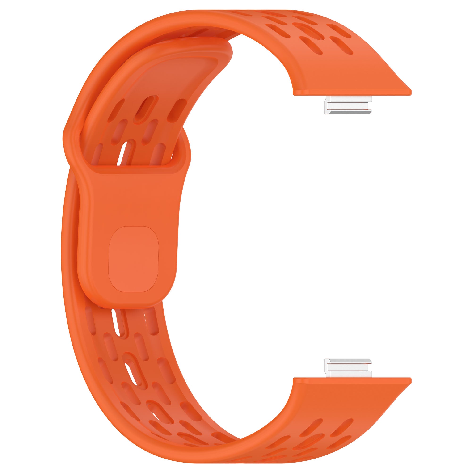 Huawei Watch Fit 4 Silicone Air Strap (Orange)