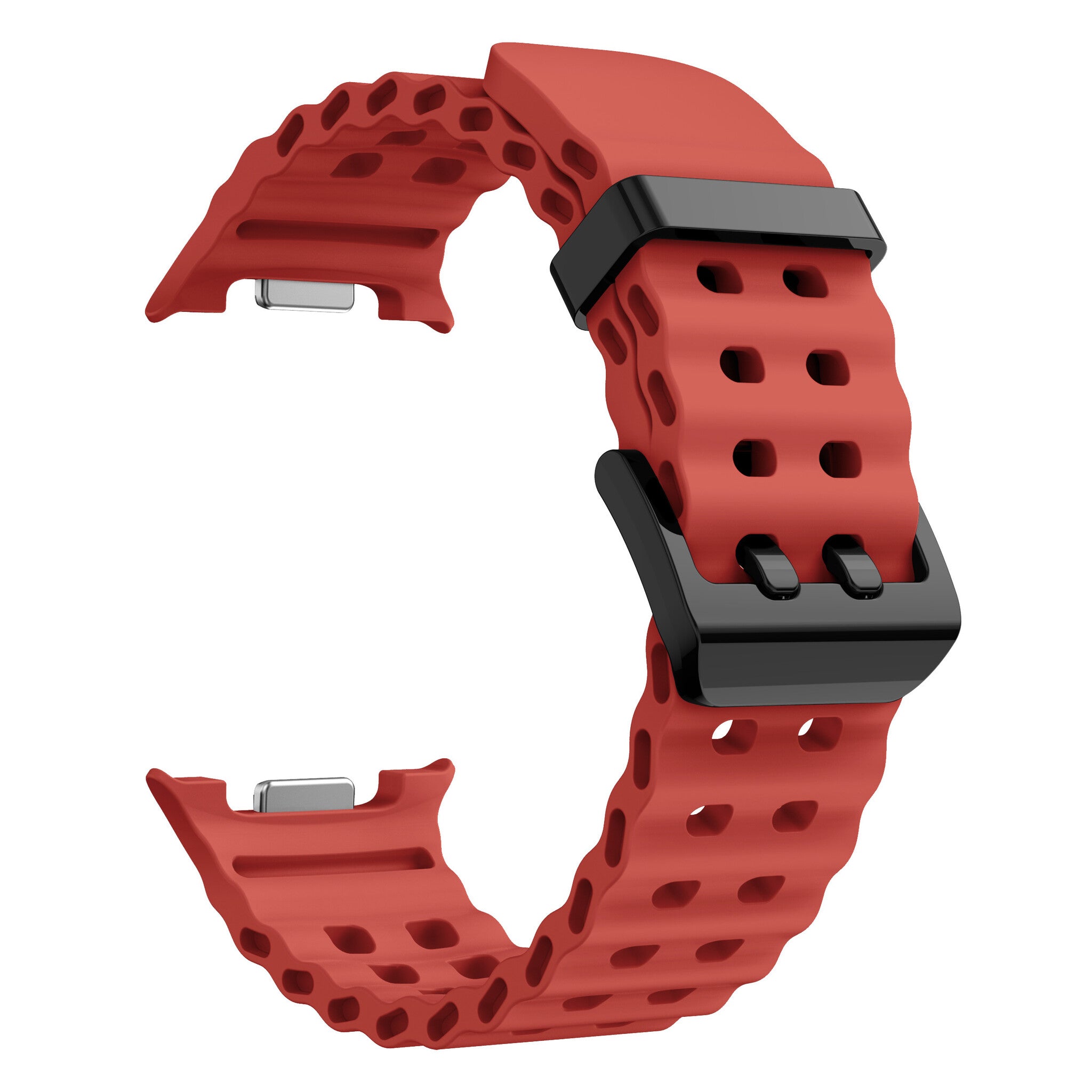 Samsung Galaxy Watch 9 - 44mm Ocean Strap (Red)