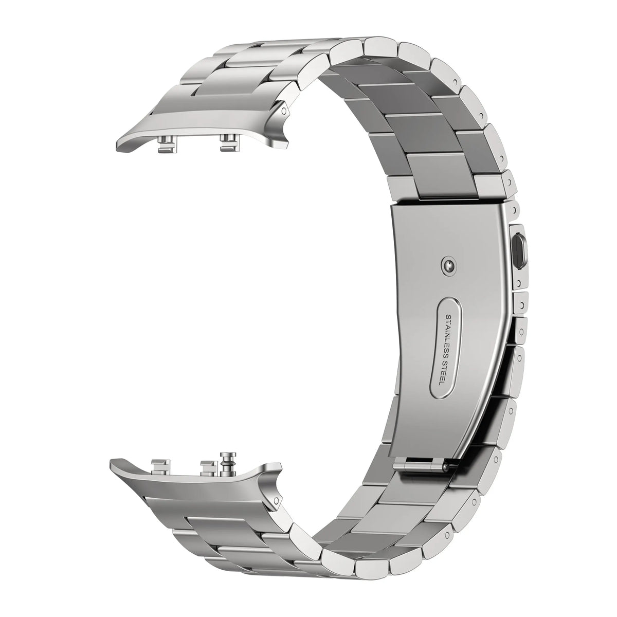 Steel Strap, silver, without a watch, 3/4 front view