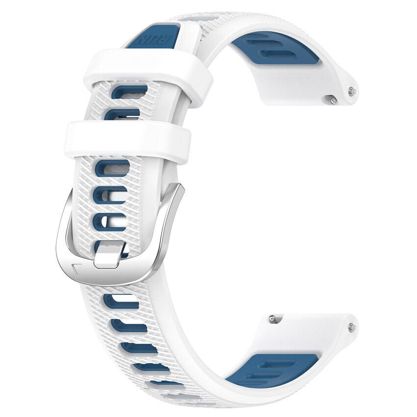 Garmin Approach S40 Sport Buckle Strap (White/Blue)