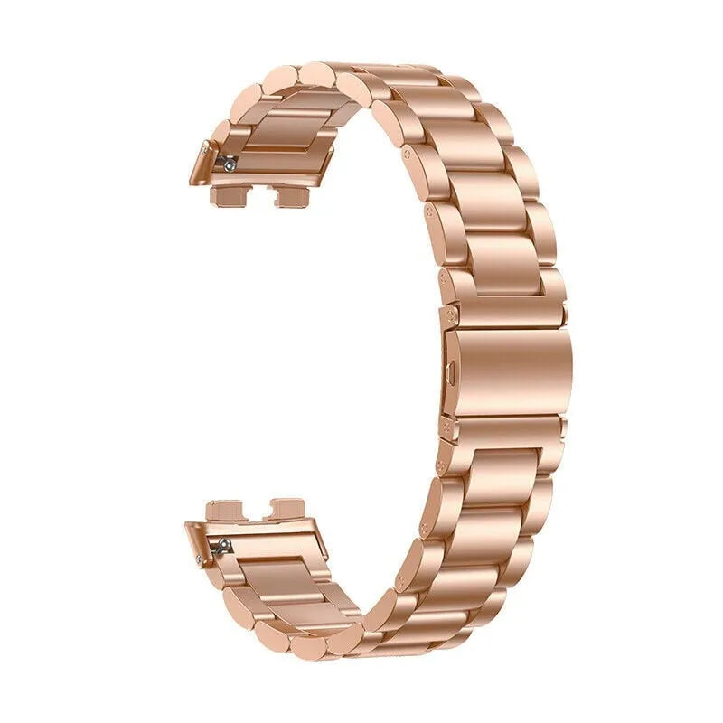 Steel Strap, rose gold, without a watch, 3/4 front view