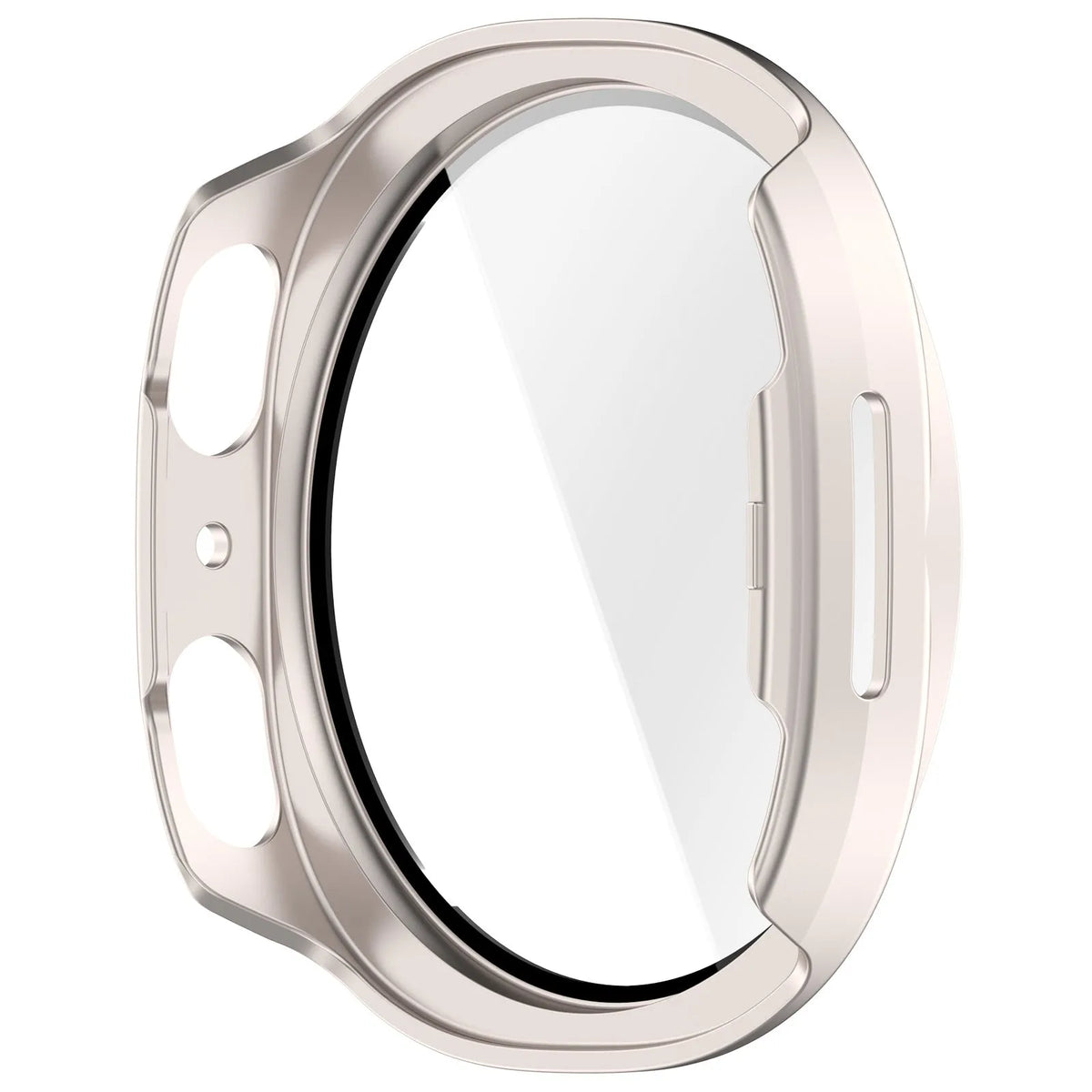 Samsung Galaxy Watch 8 - 40mm / 9 - 40mm Hard Case with Glass (Starlight)