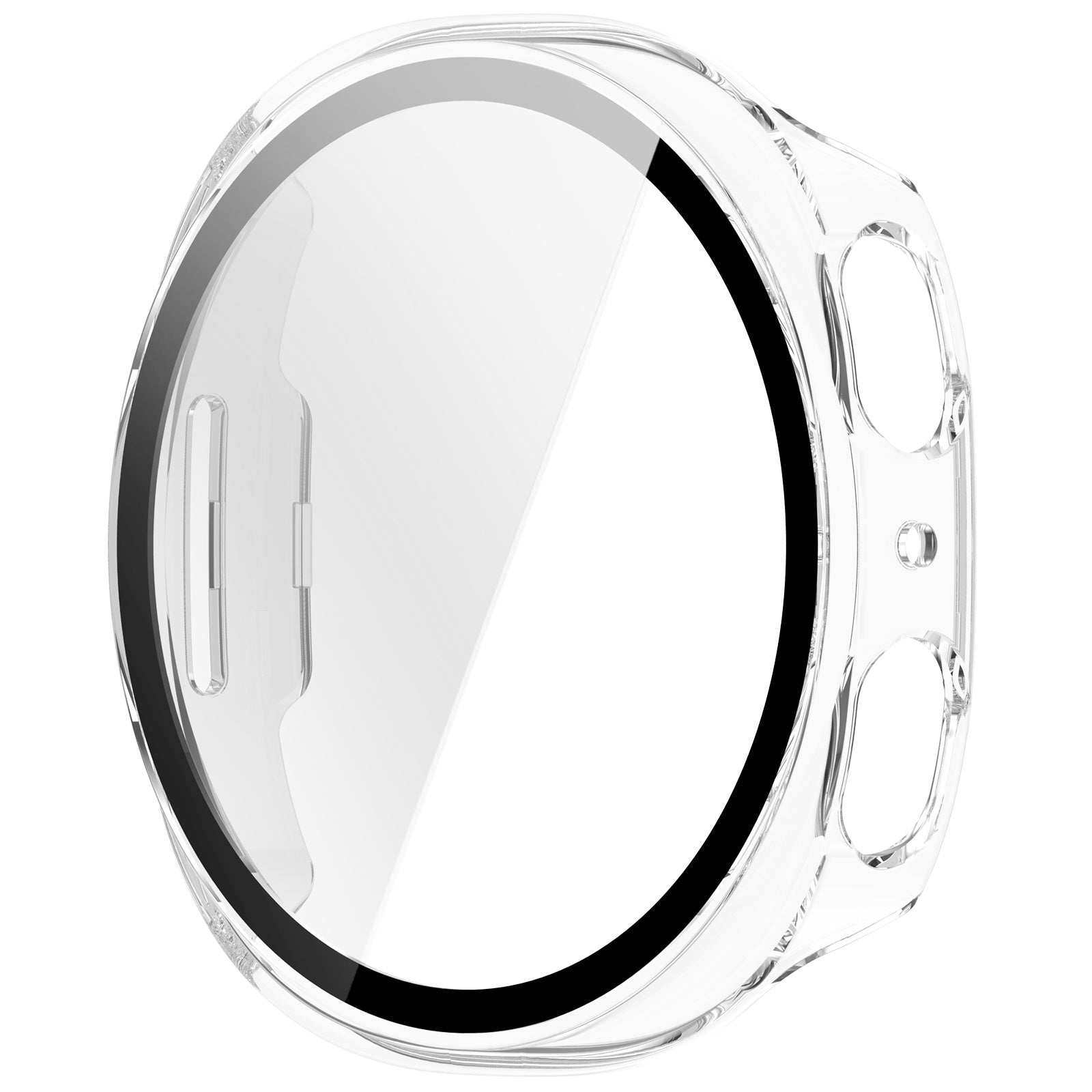 Samsung Galaxy Watch 8 - 44mm / 9 - 44mm Hard Case with Glass (Transparent)
