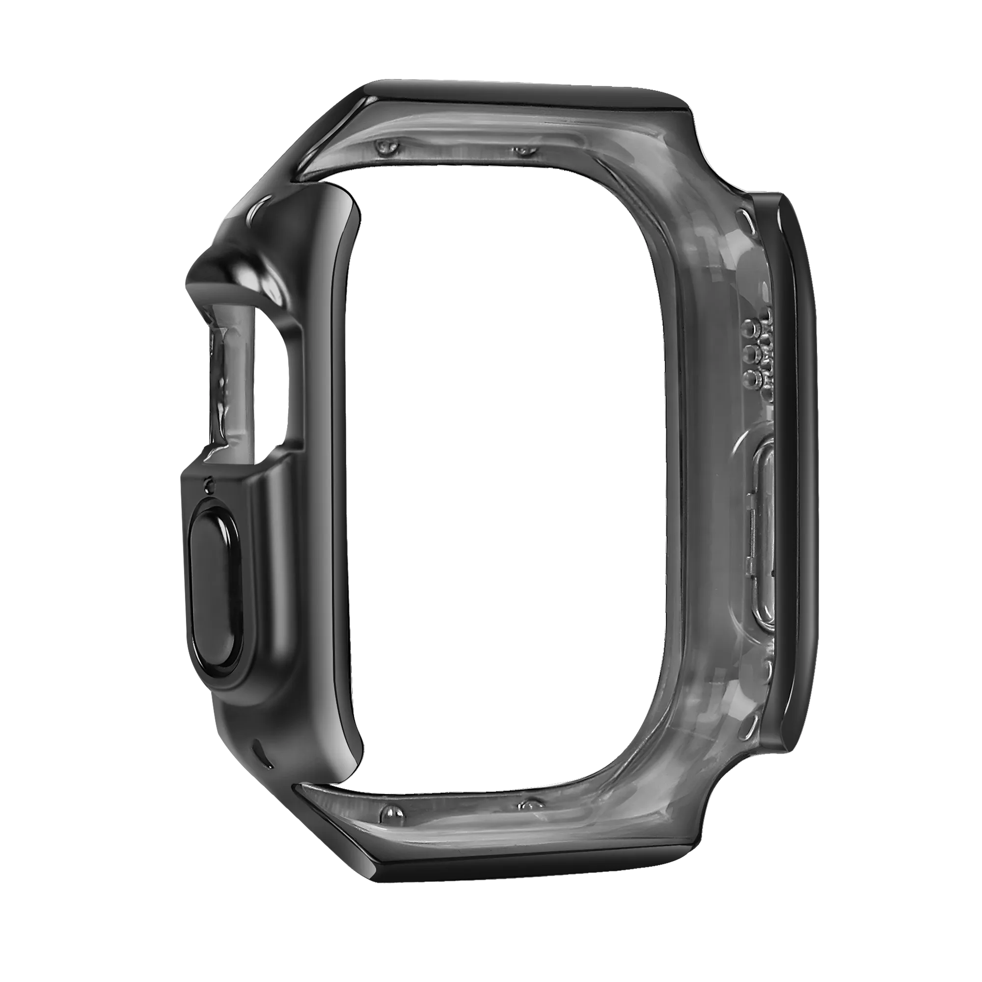Bandz Apple Watch Ultra - 49mm Galvanized TPU Case (Black)