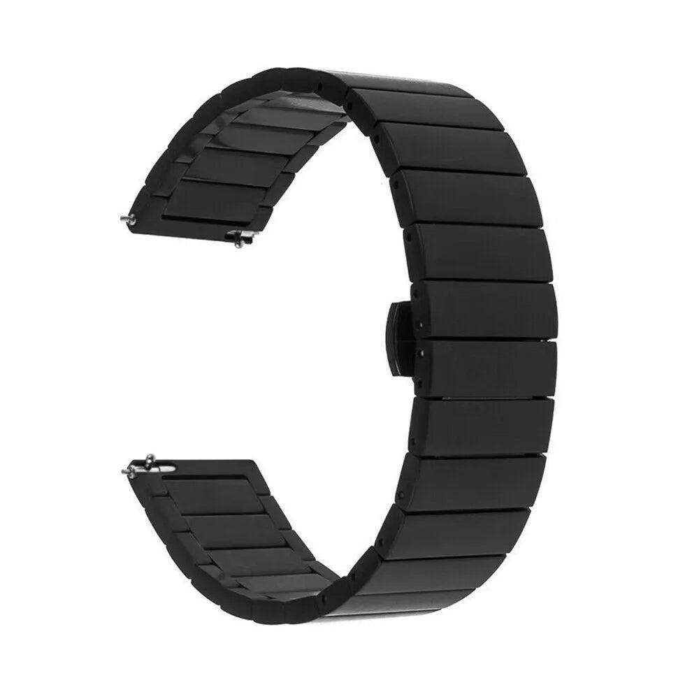 Metal Strap, black, without a watch, 3/4 rear view