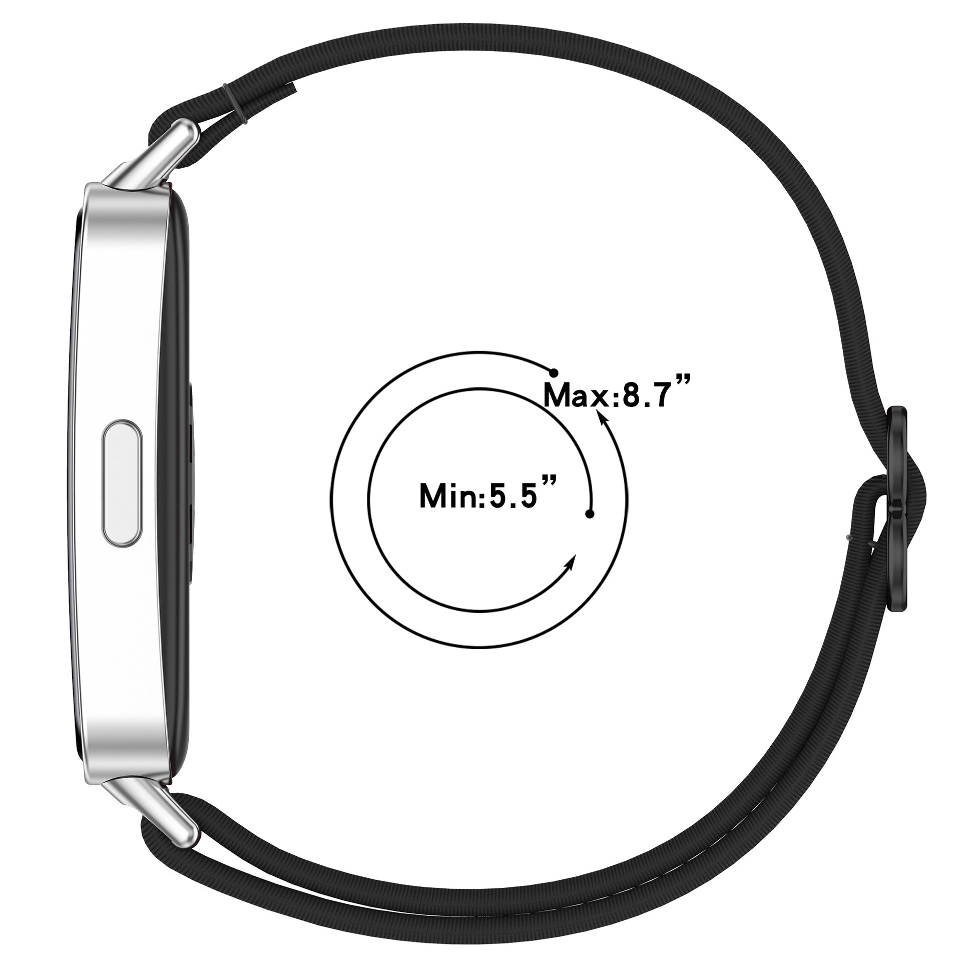 Huawei Band 10 Elastic Strap (Black)