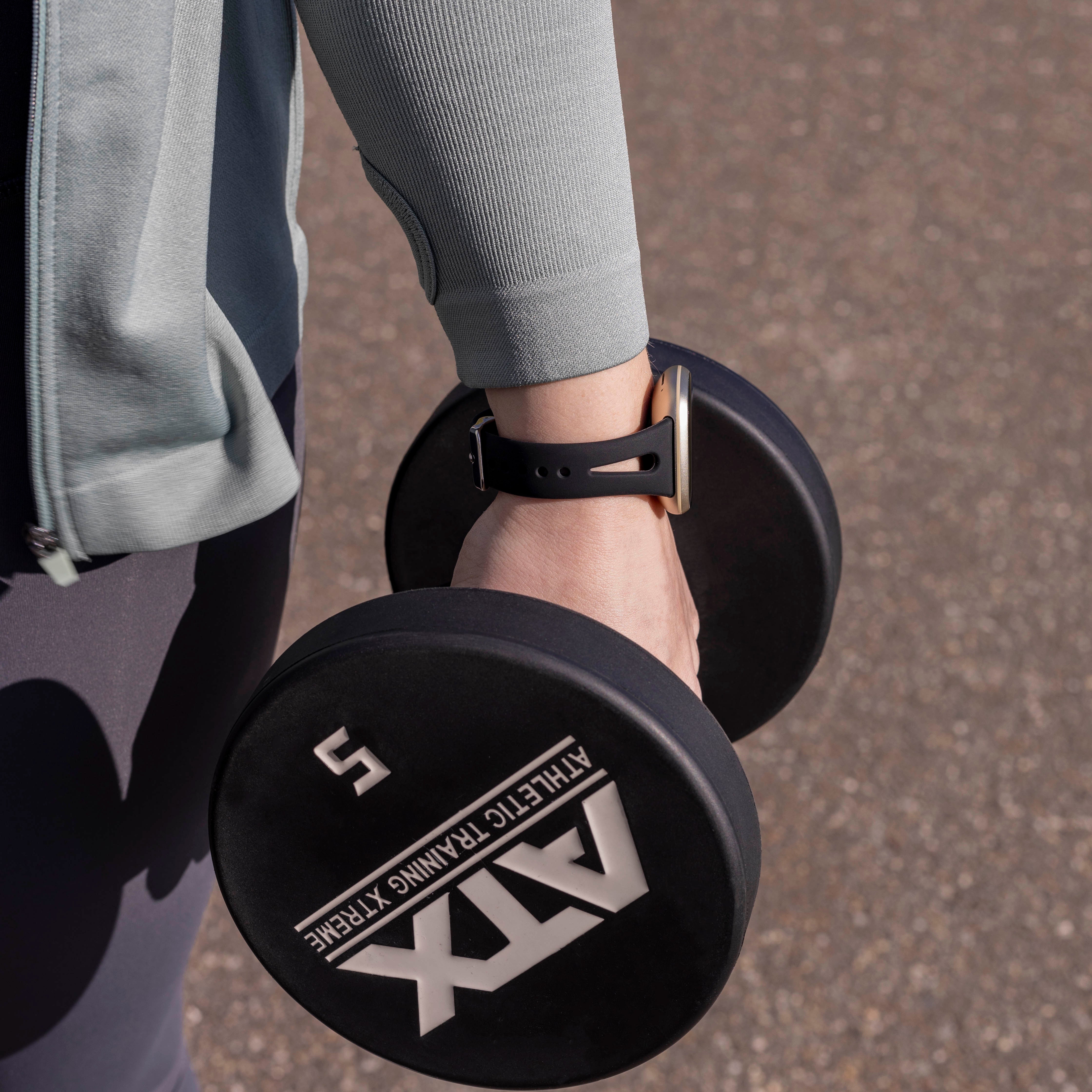 Fitbit Sense 2 Premium Silicone Strap (Black)