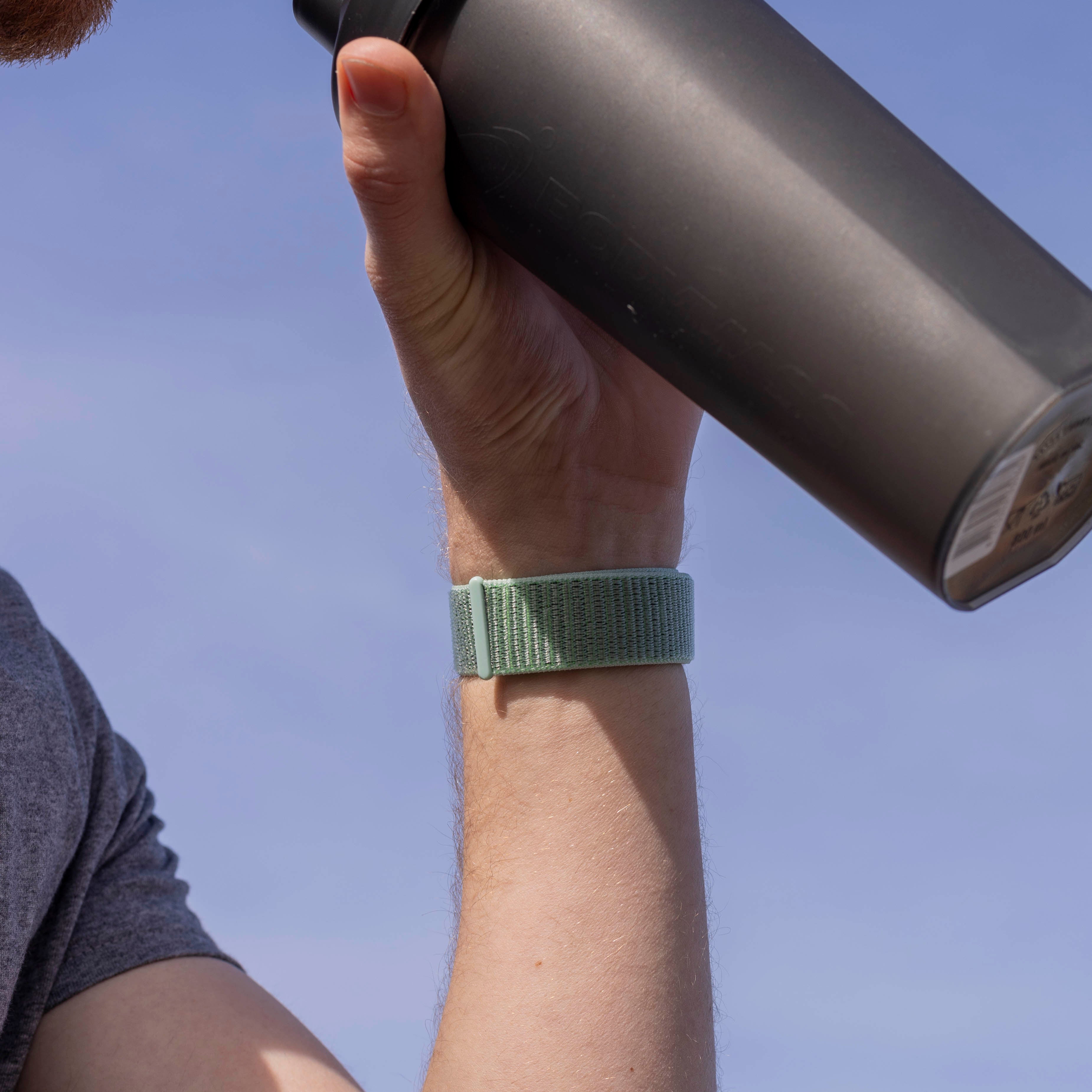 Fitbit Sense Nylon Strap (Mint Green)