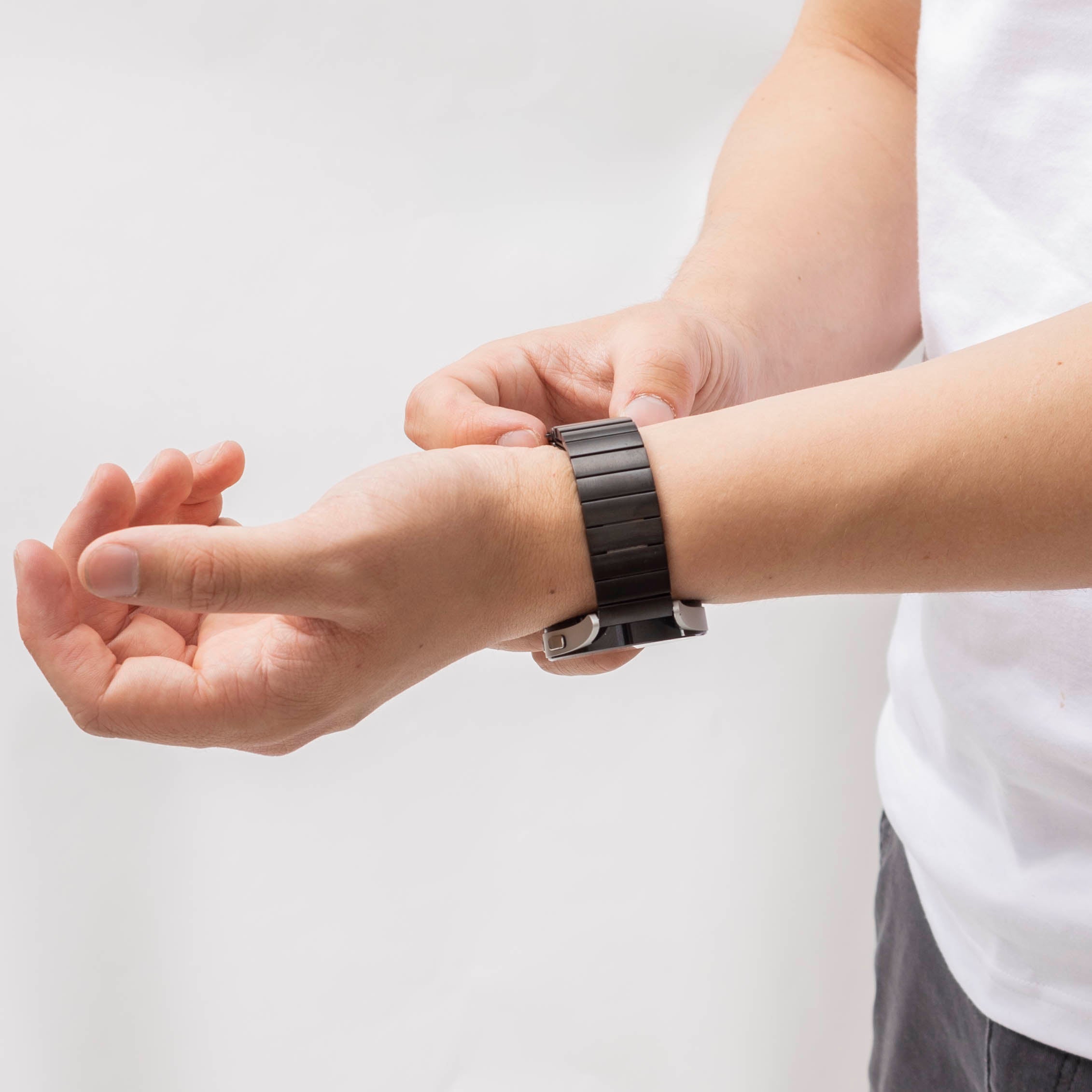 Polar Unite Metal Strap (Black)