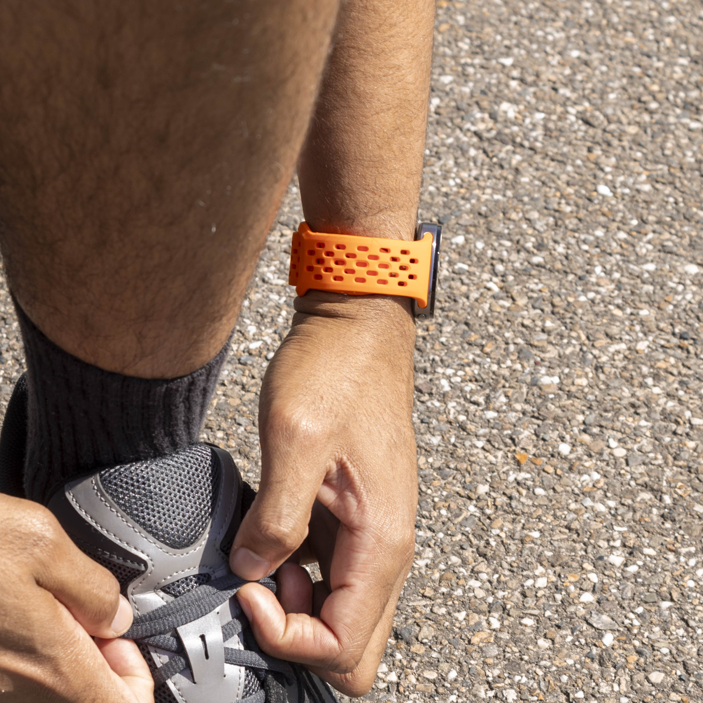 Samsung Galaxy Watch 8 Classic Silicone Air Strap (Orange)