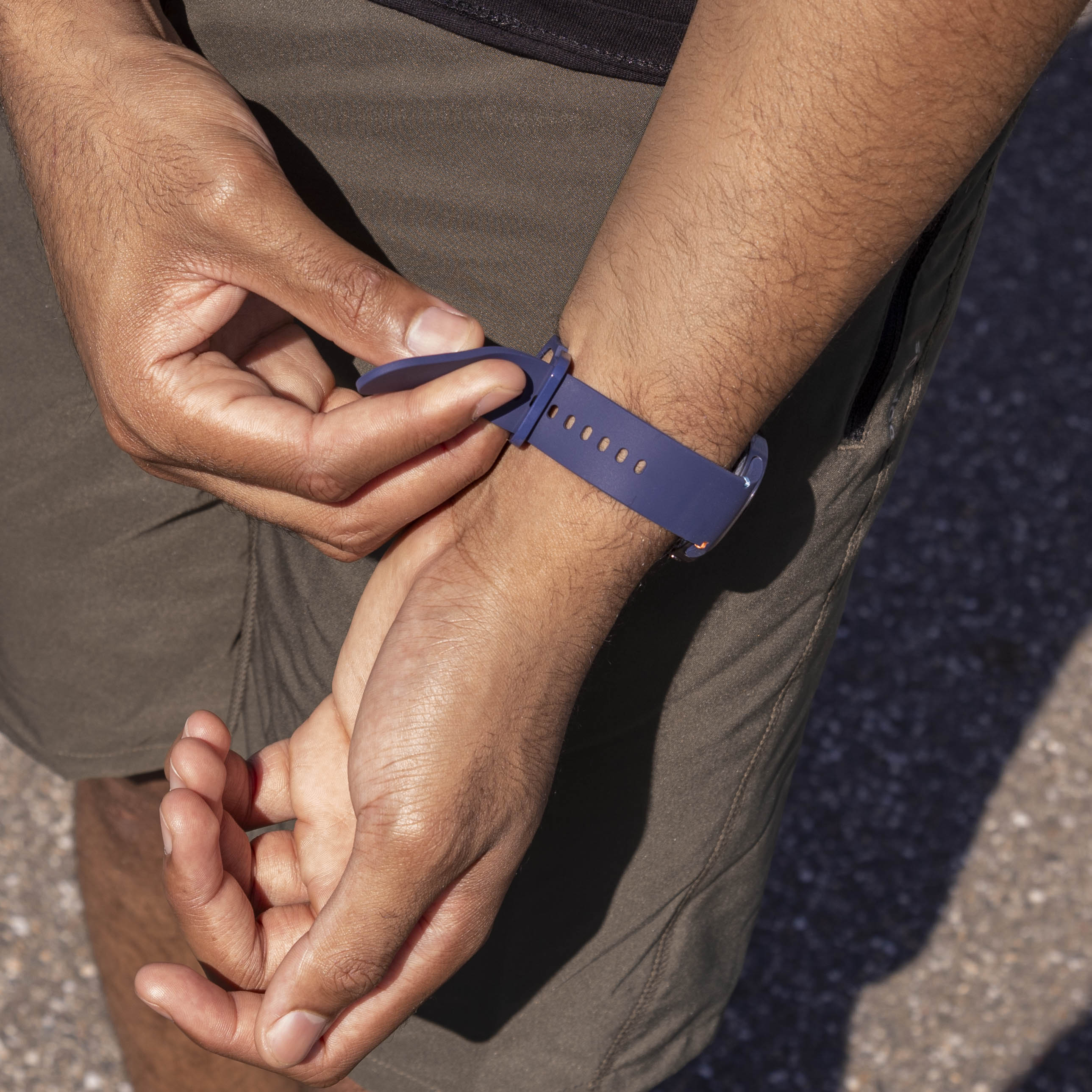 Samsung Galaxy Watch 8 Classic Silicone Strap (Dark Blue)