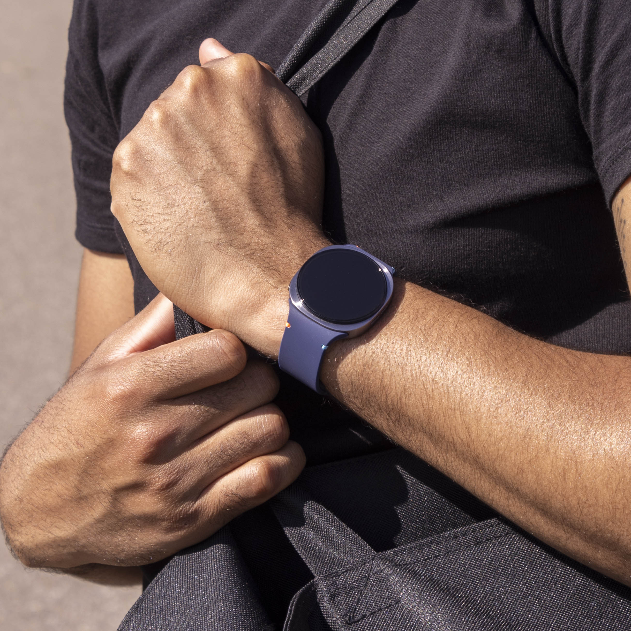 Samsung Galaxy Watch 8 Classic Silicone Strap (Dark Blue)