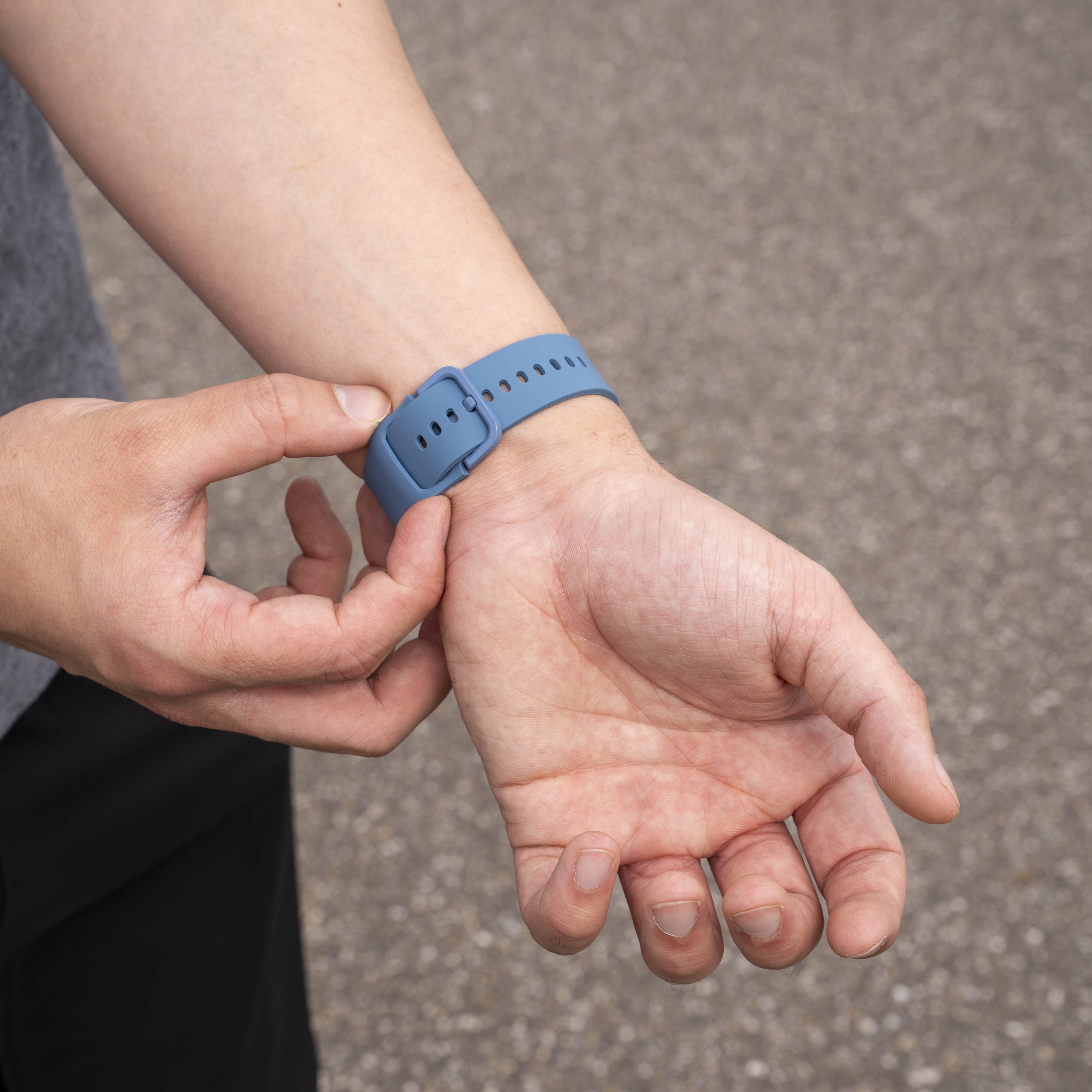 Samsung Galaxy Watch 8 - 40mm Silicone Strap (Blue)