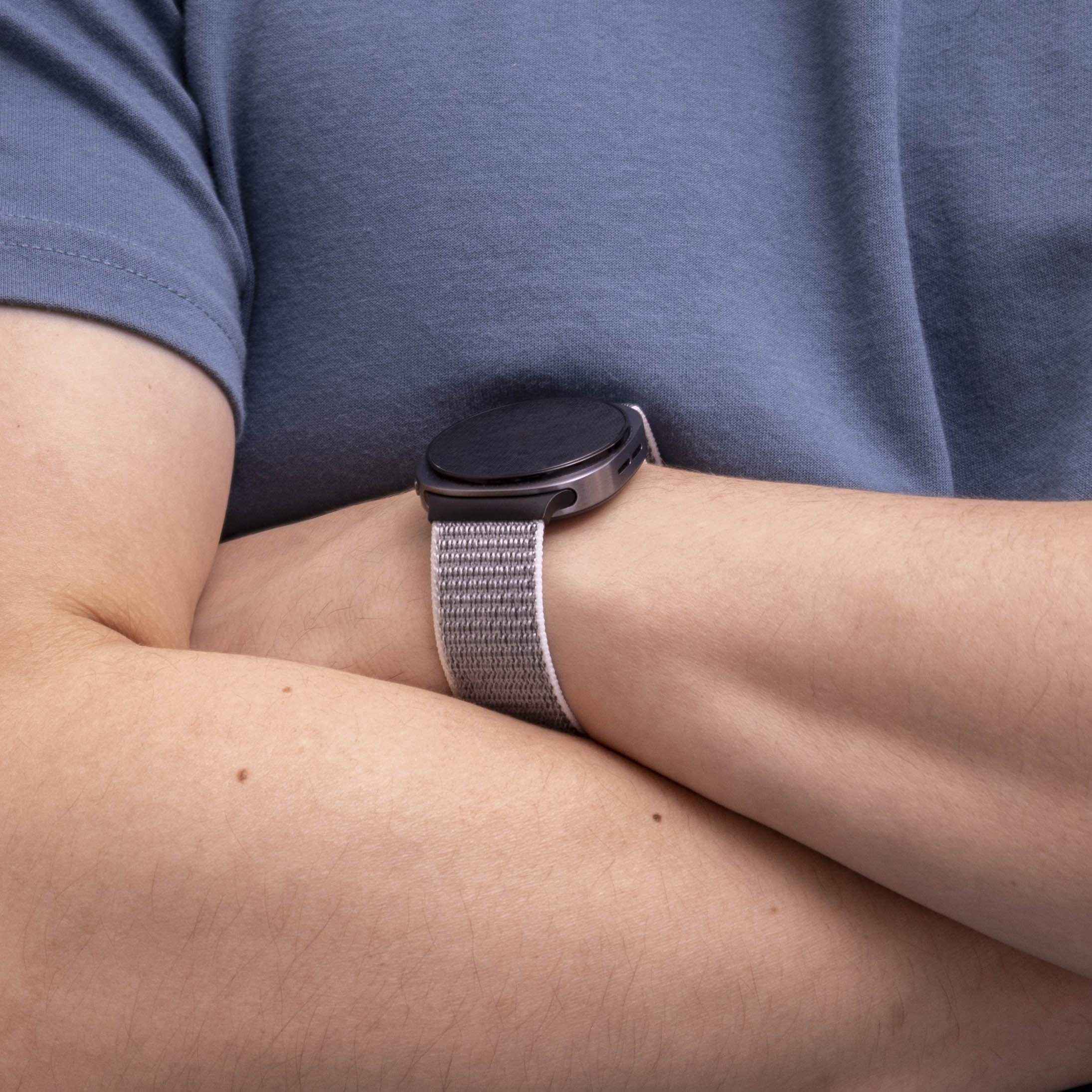 Samsung Galaxy Watch 8 - 40mm Nylon Strap (Seashell)