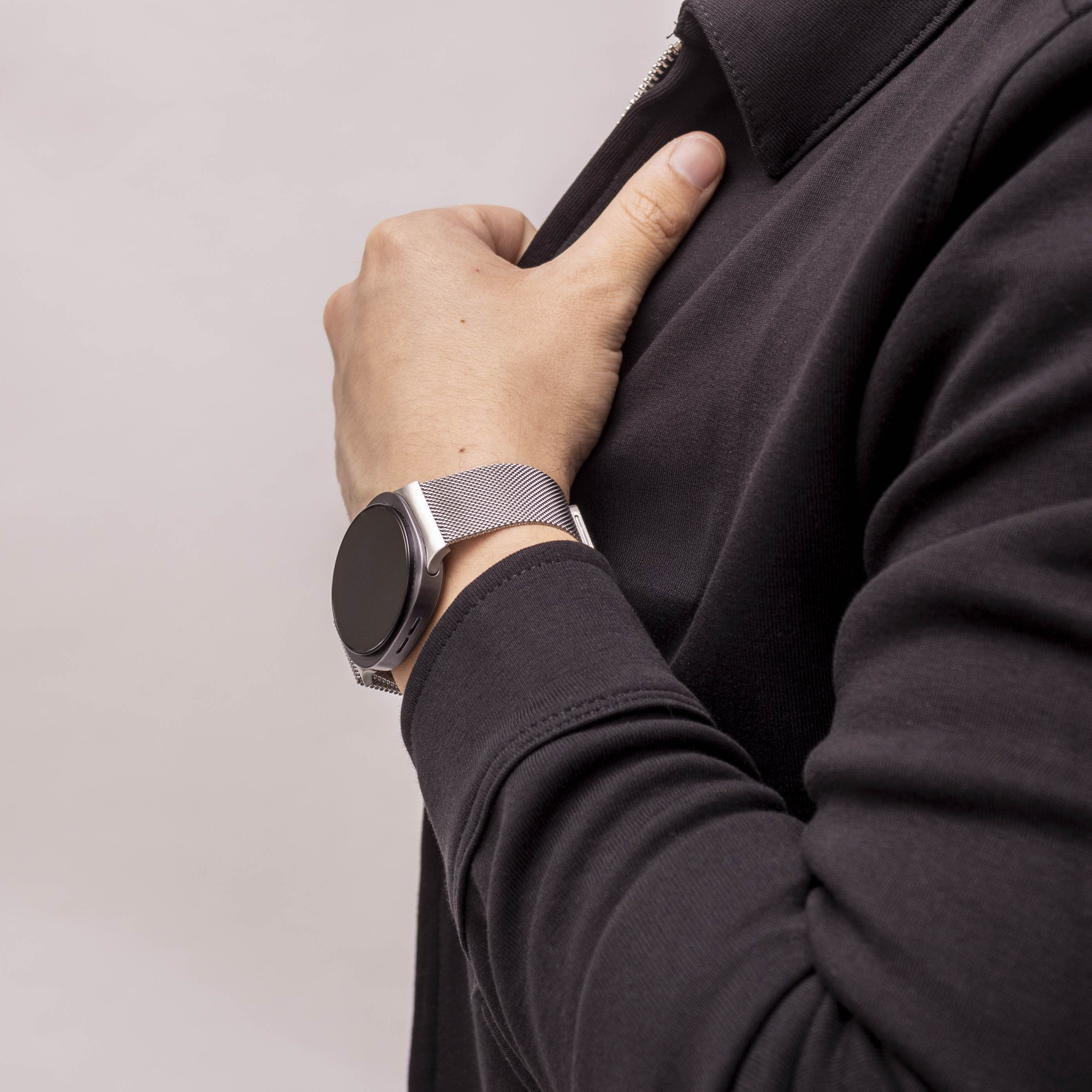 Samsung Galaxy Watch 8 - 40mm Milanese Strap (Silver)