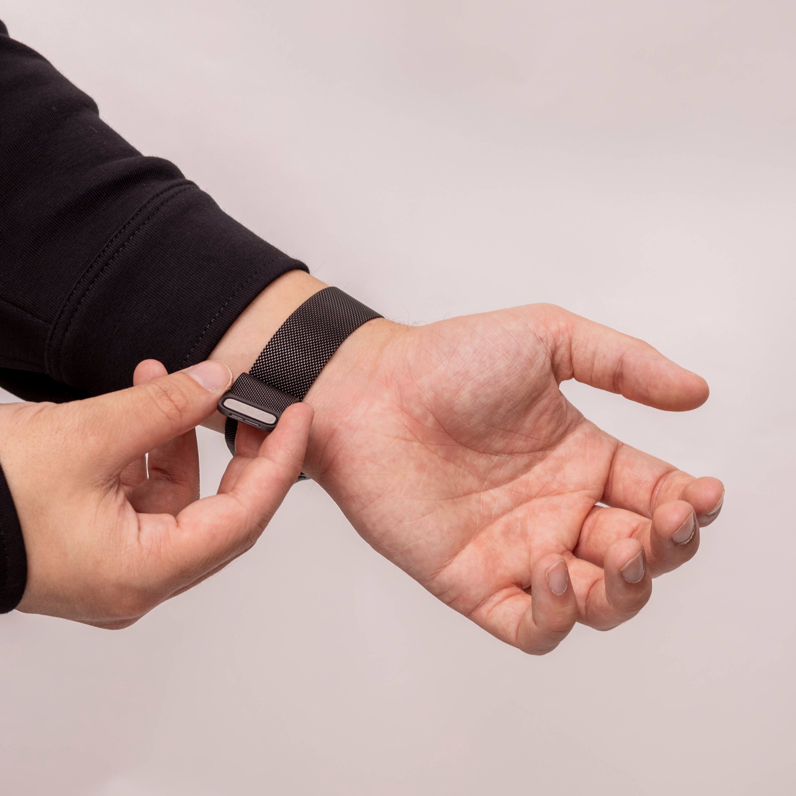 Samsung Galaxy Watch 8 Classic Milanese Strap (Black)