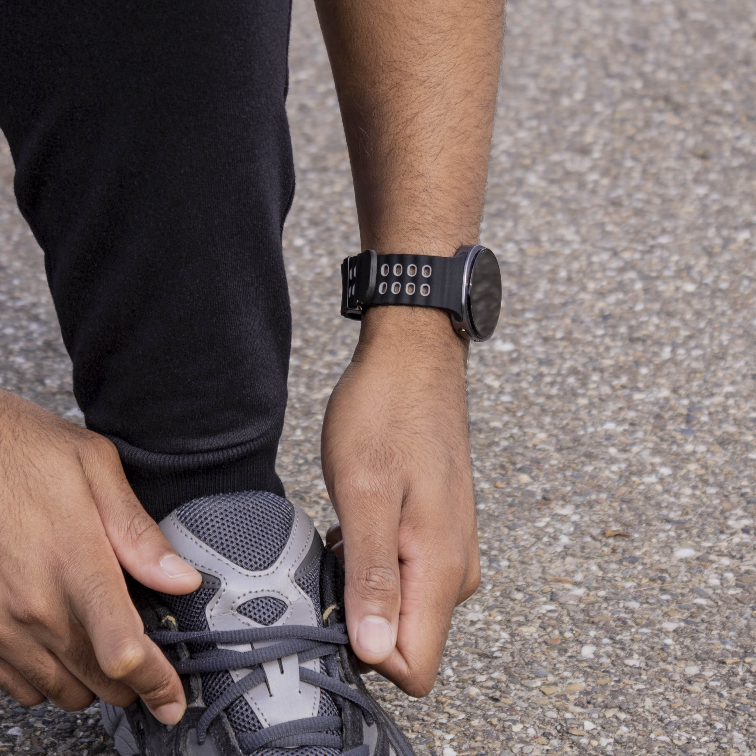 Samsung Galaxy Watch 8 - 44mm Ocean Strap (Black/Grey)