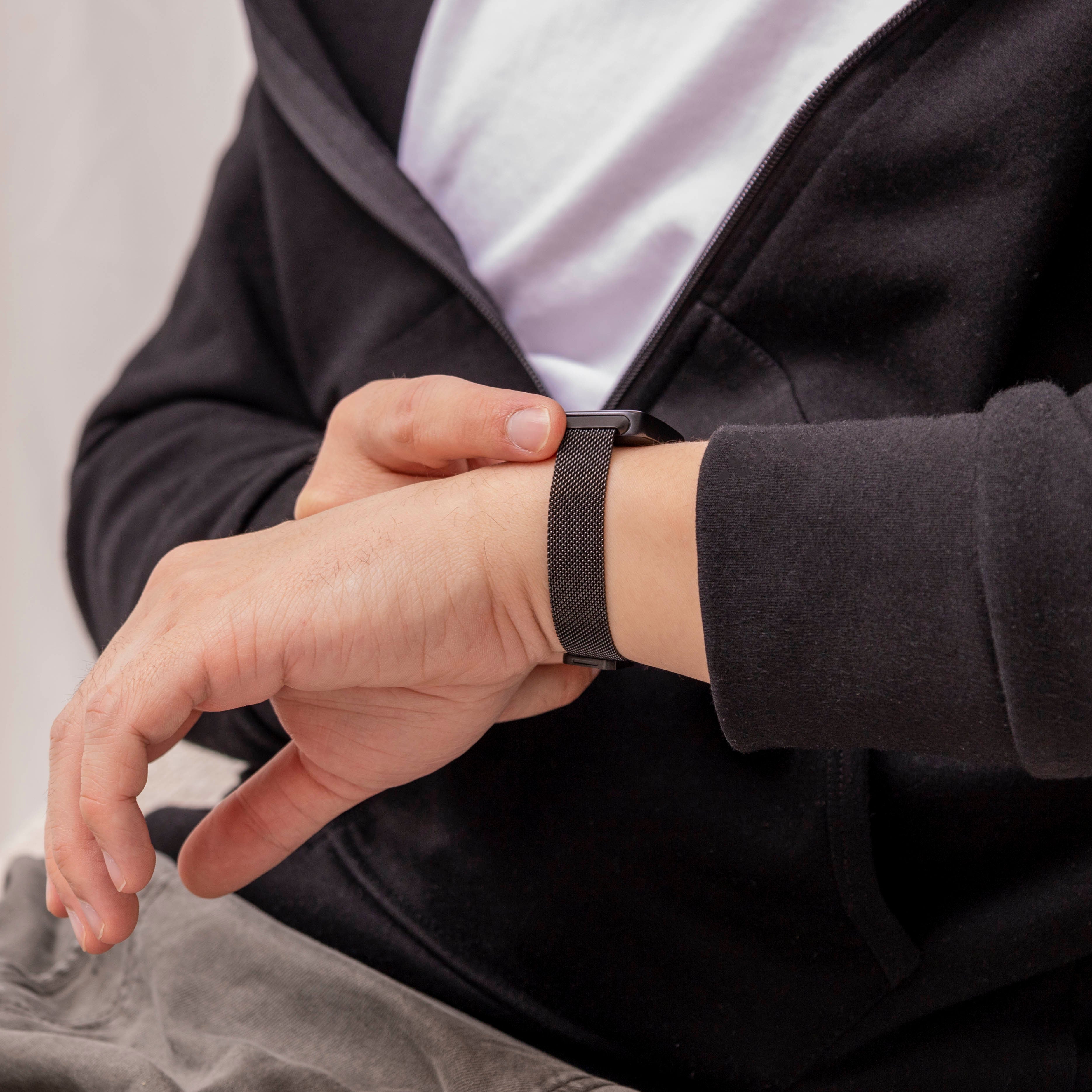 Huawei Band 9 Milanese Strap (Black)