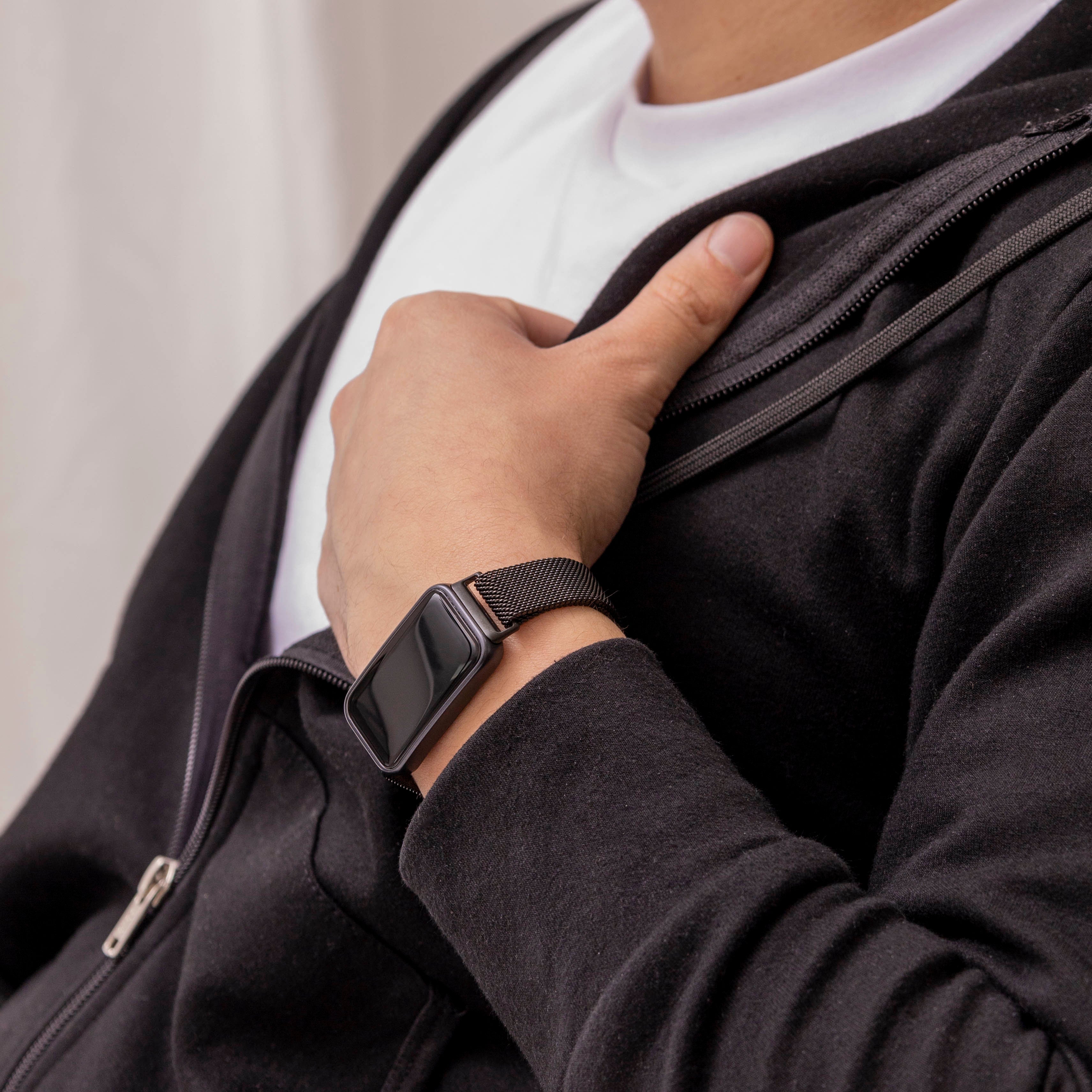 Huawei Band 10 Milanese Strap (Black)