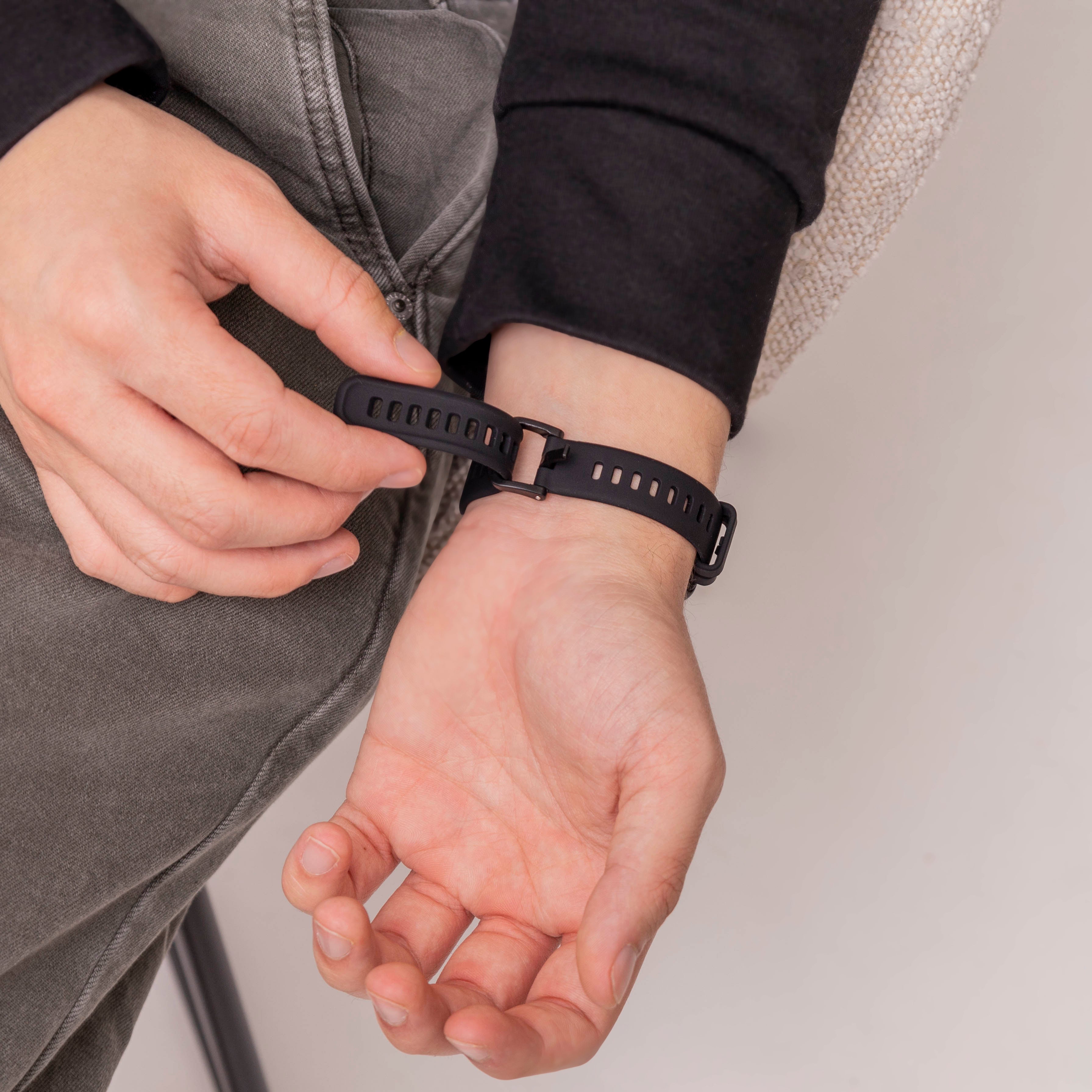 Huawei Band 8 Silicone Classic Strap (Black)