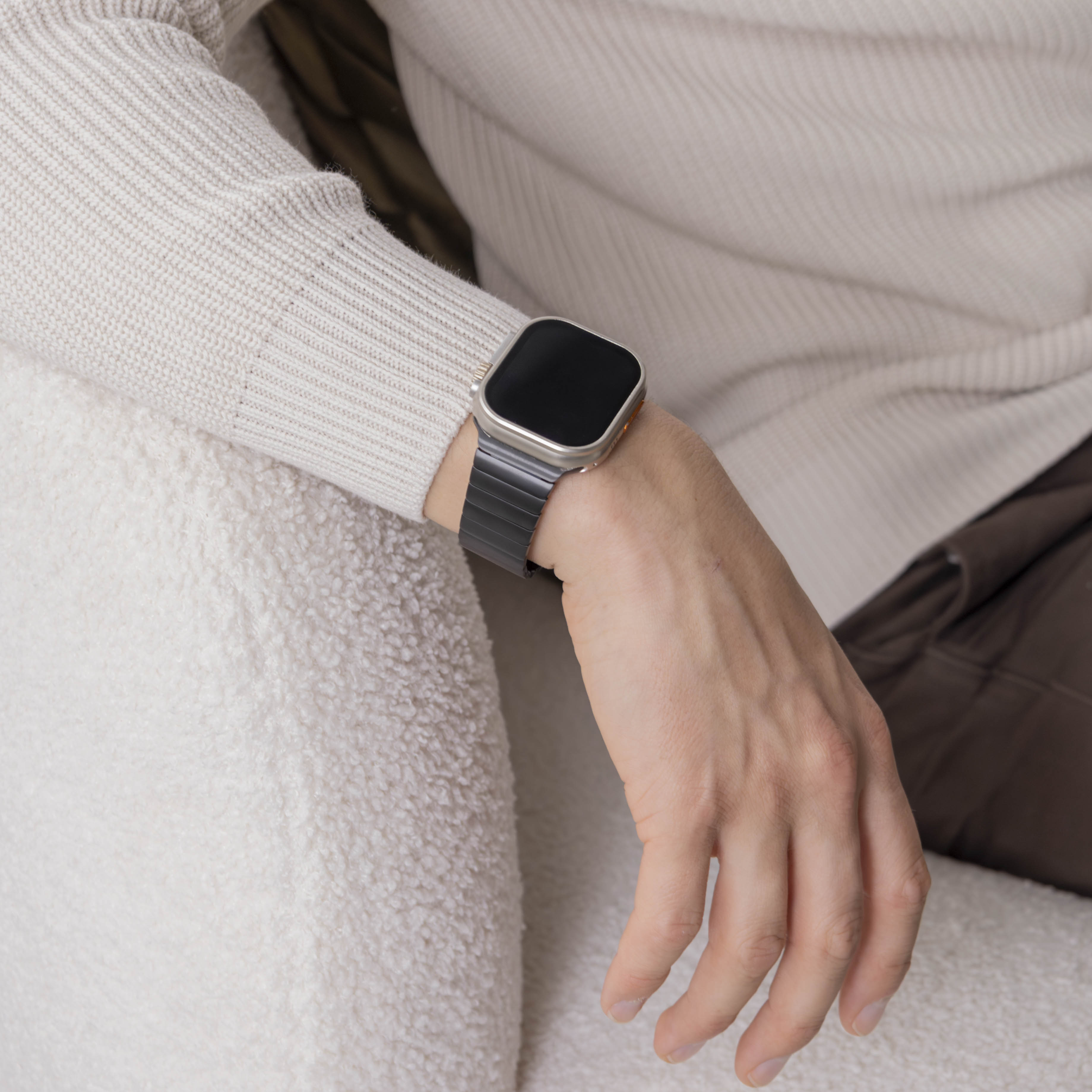 Apple Watch Metal Strap (Black)