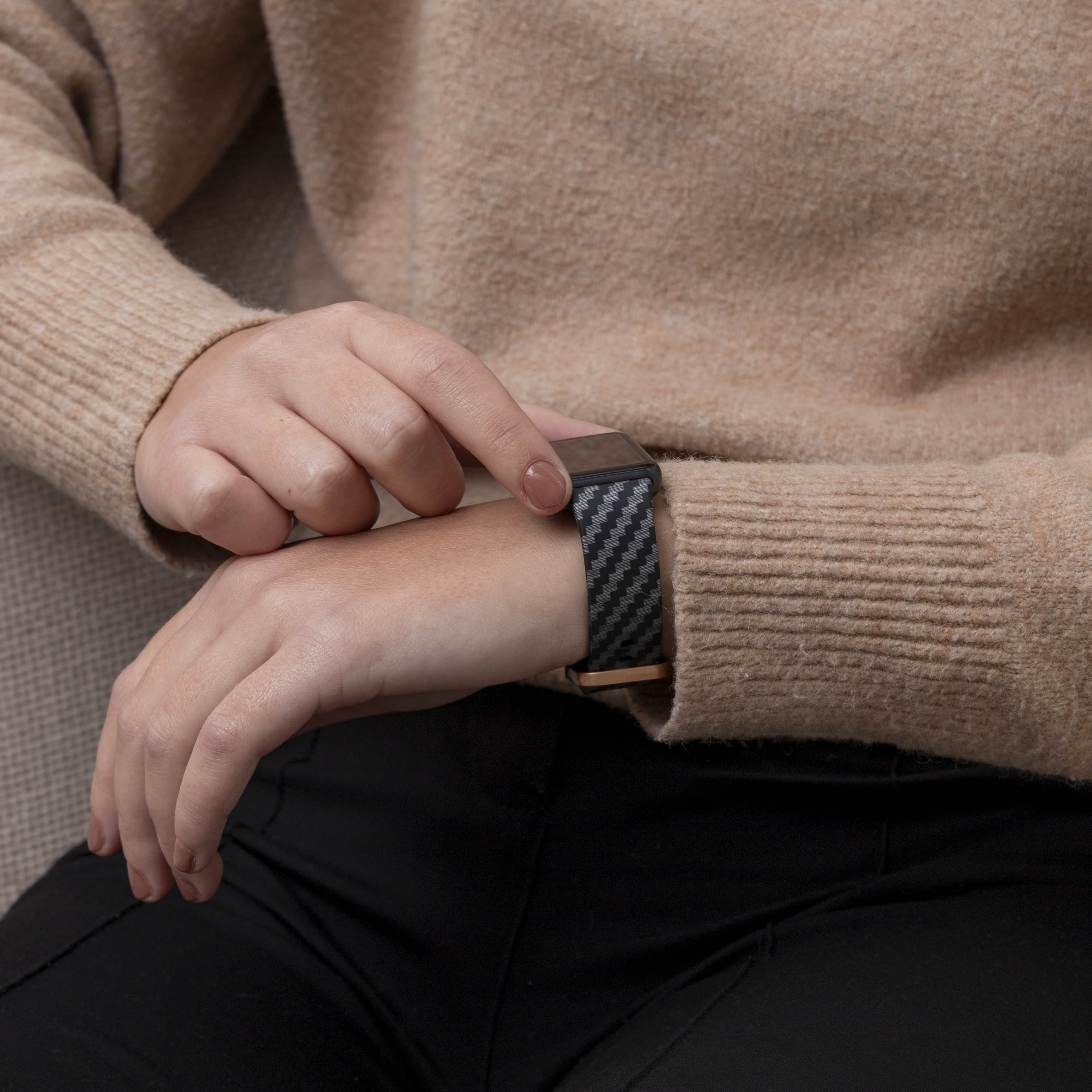 Carbon Fiber Samsung Galaxy Fit 3 Strrap