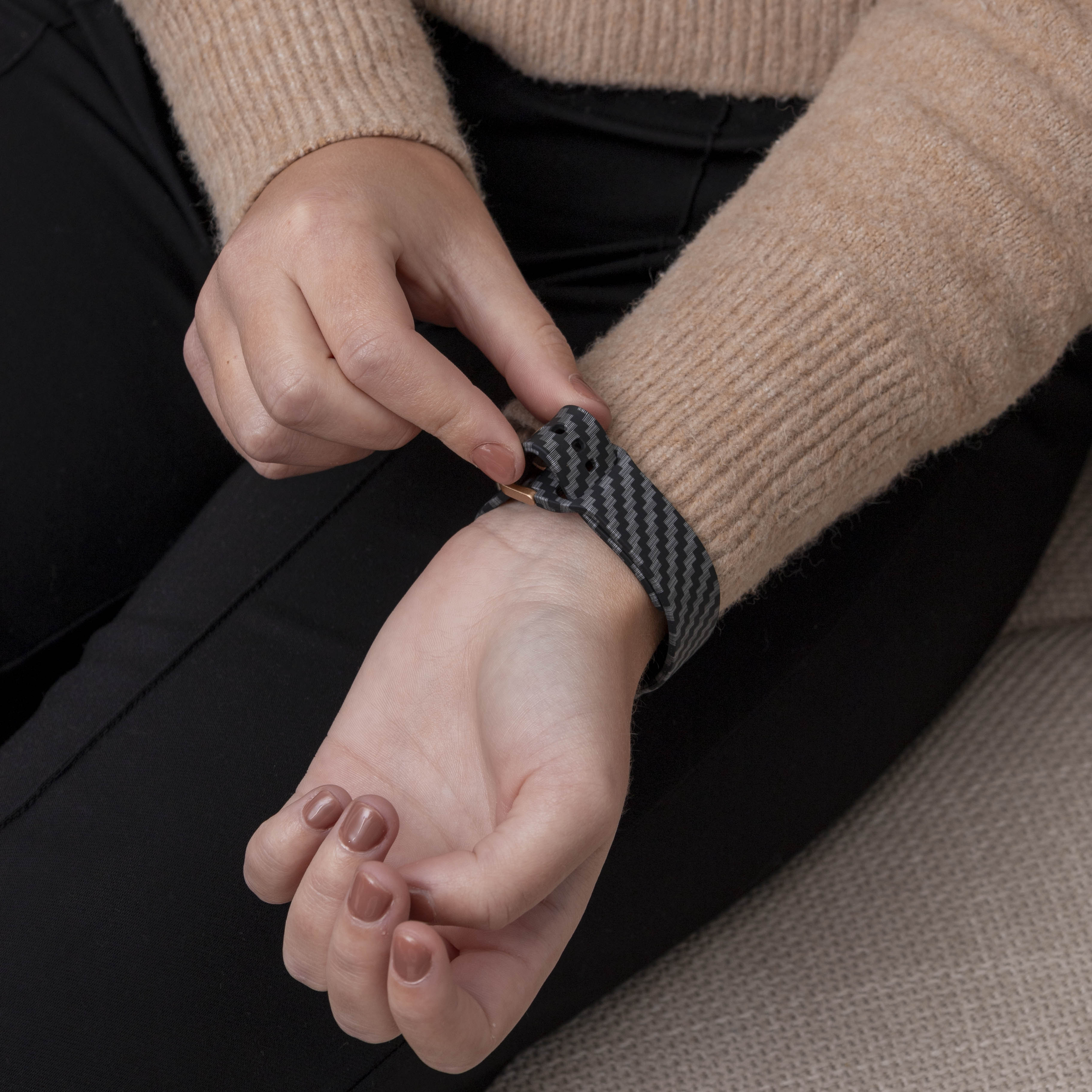 Carbon Fiber Samsung Galaxy Fit 3 Strrap