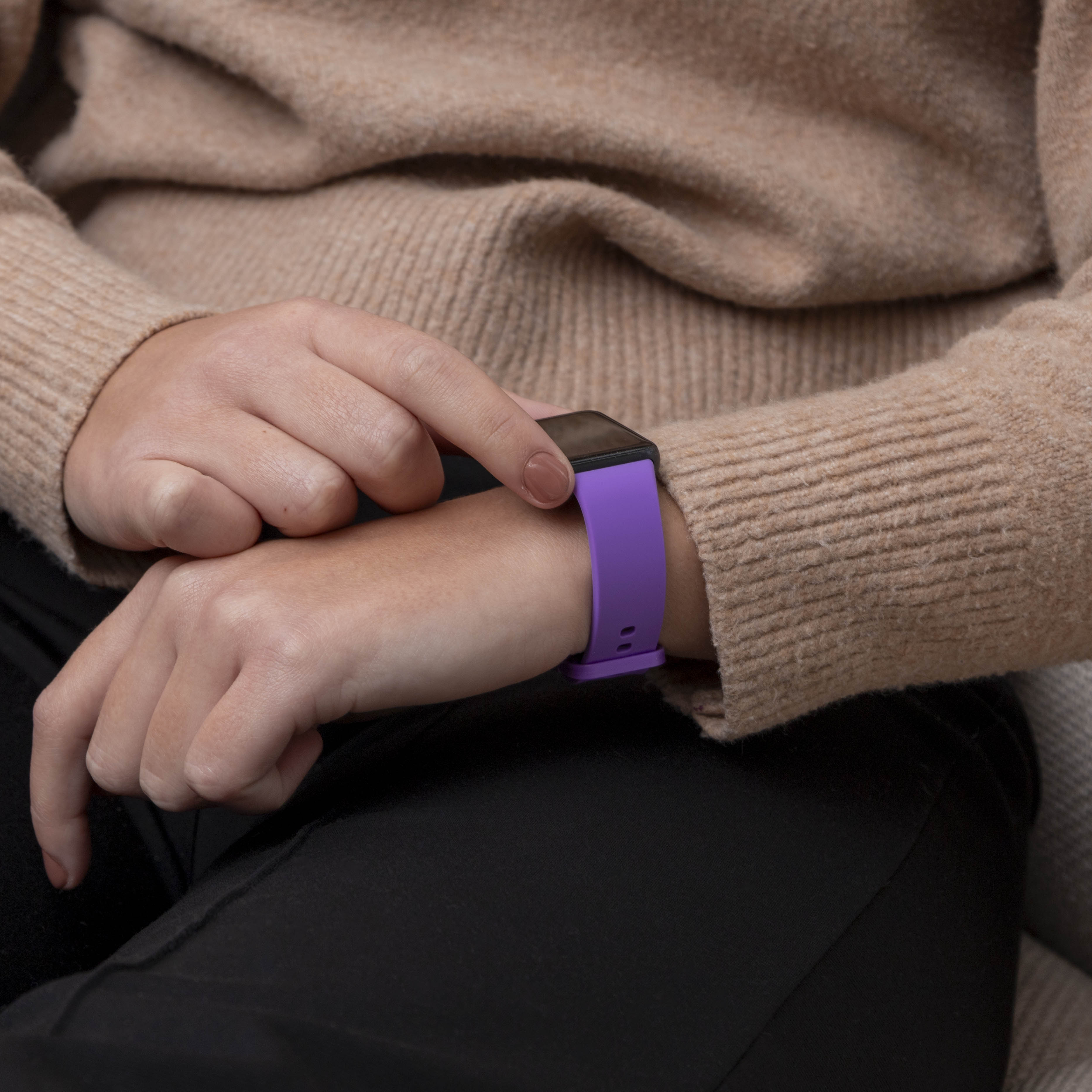 Samsung Galaxy Fit 3 Silicone Strap (Lila)