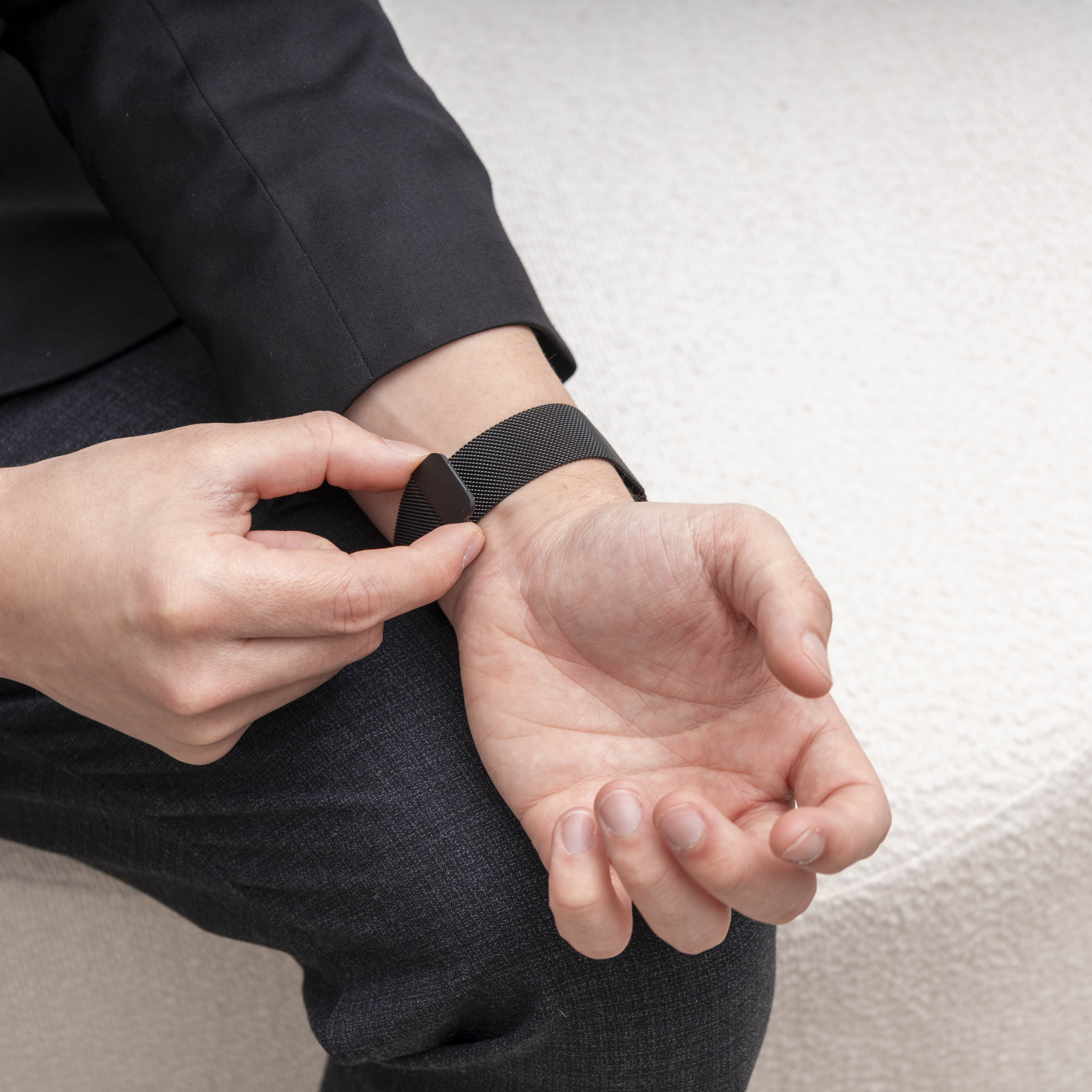 Redmi Watch 5 Milanese Strap (Black)