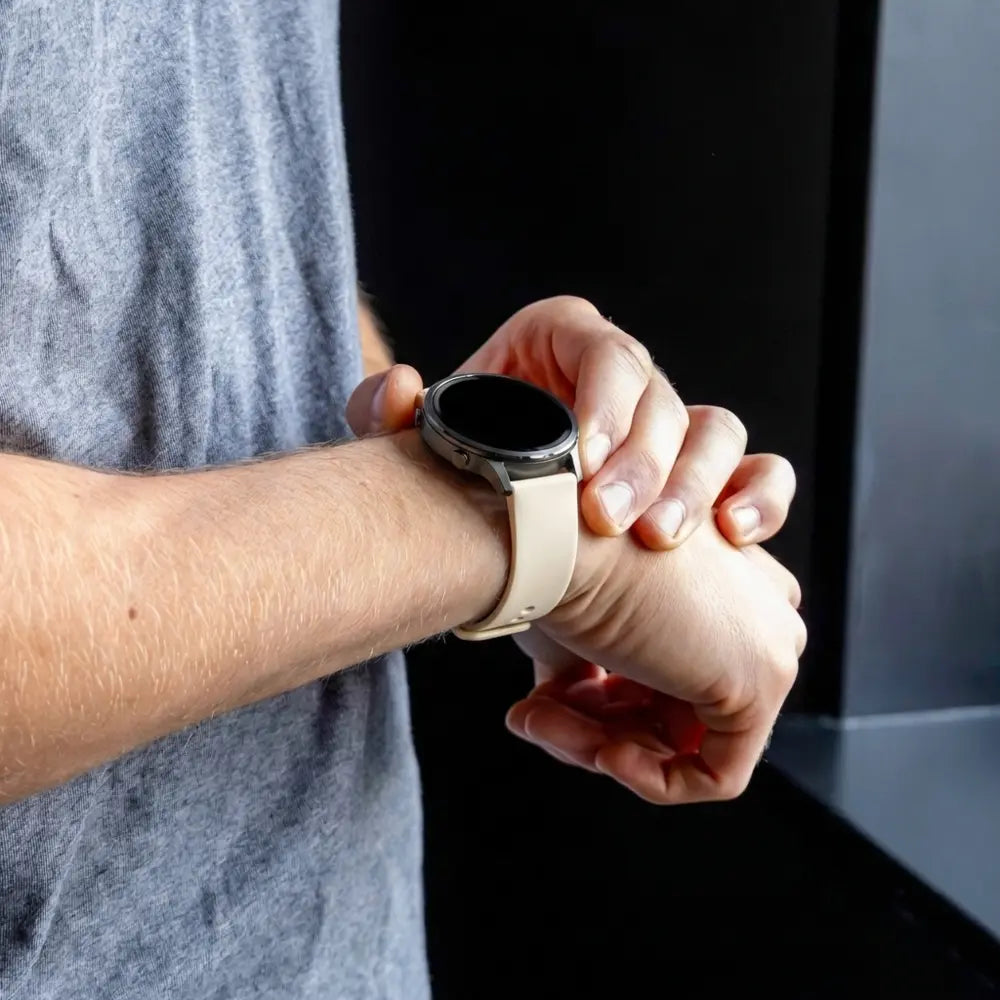 Bandz Garmin Vivoactive 6 Sport Strap 'Deluxe' (Starlight)