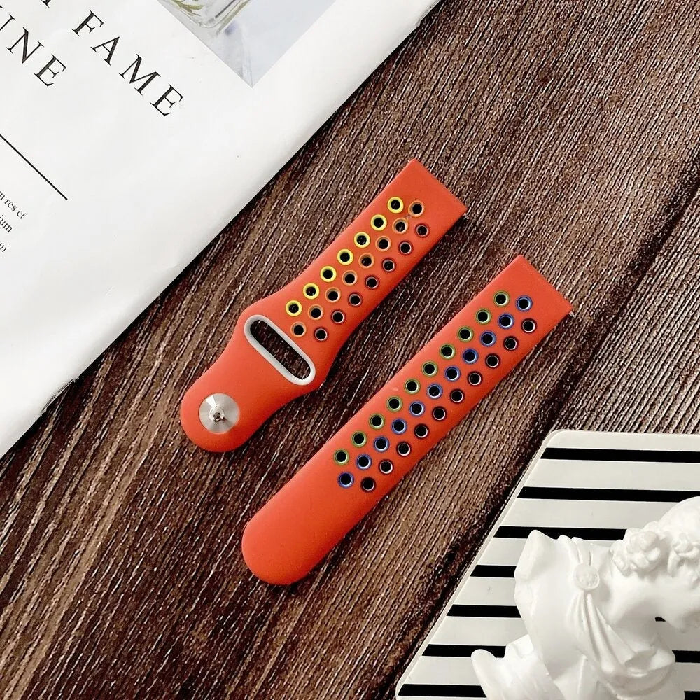 Amazfit Active 2 Sport Strap (Red/Colourful)