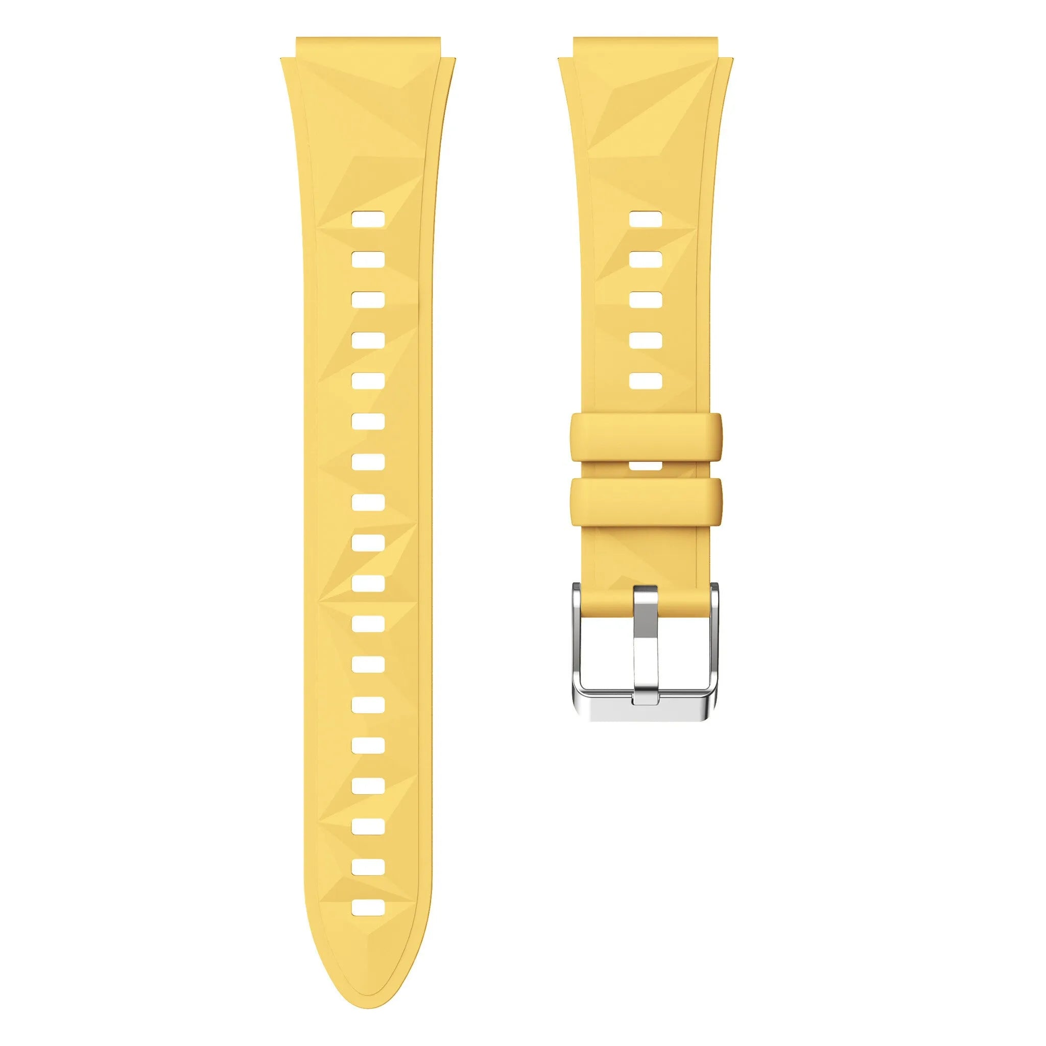 Oppo Watch X2 Mini Premium Silicone Strap (Yellow)