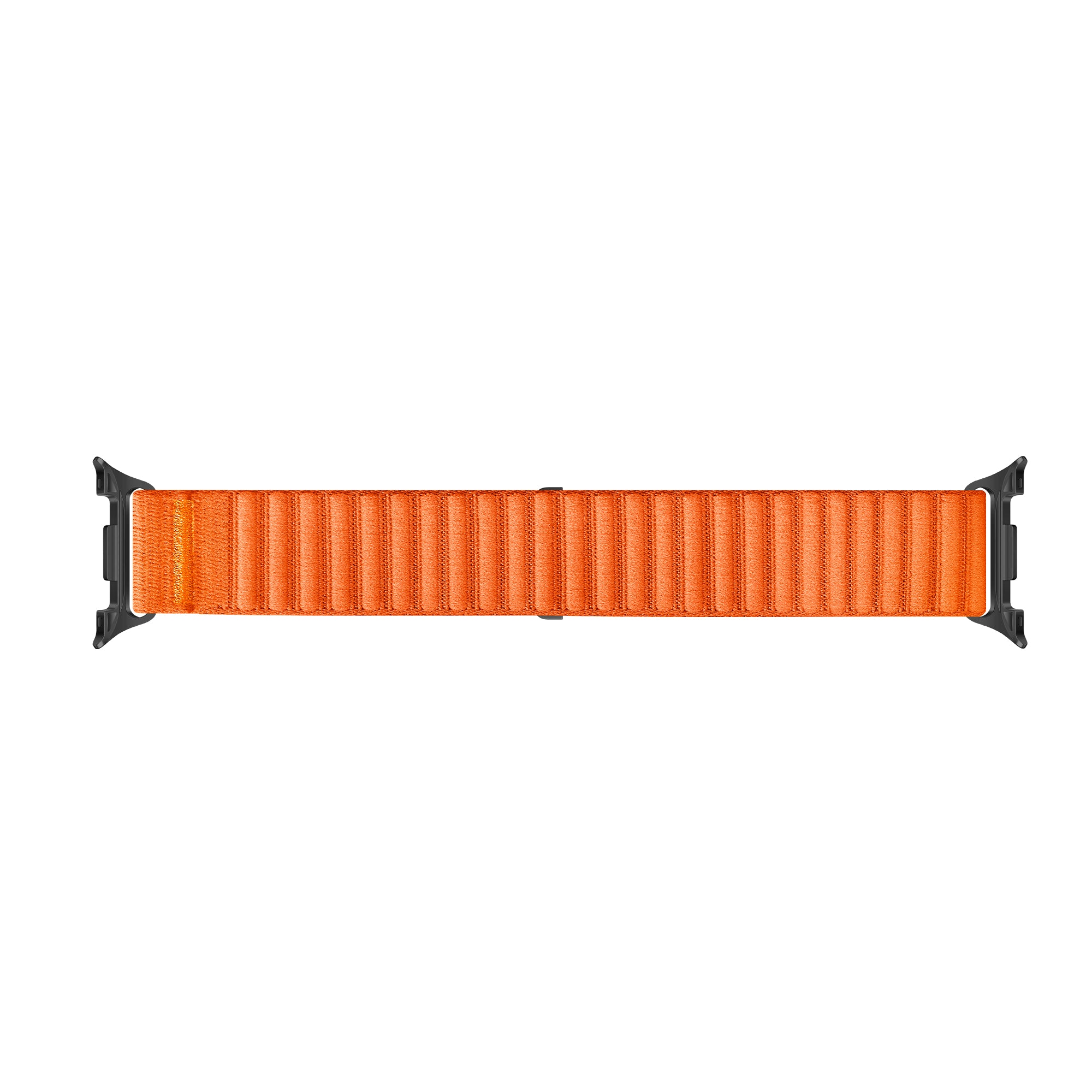 Samsung Galaxy Watch 9 - 44mm Wave Nylon Strap (Orange)