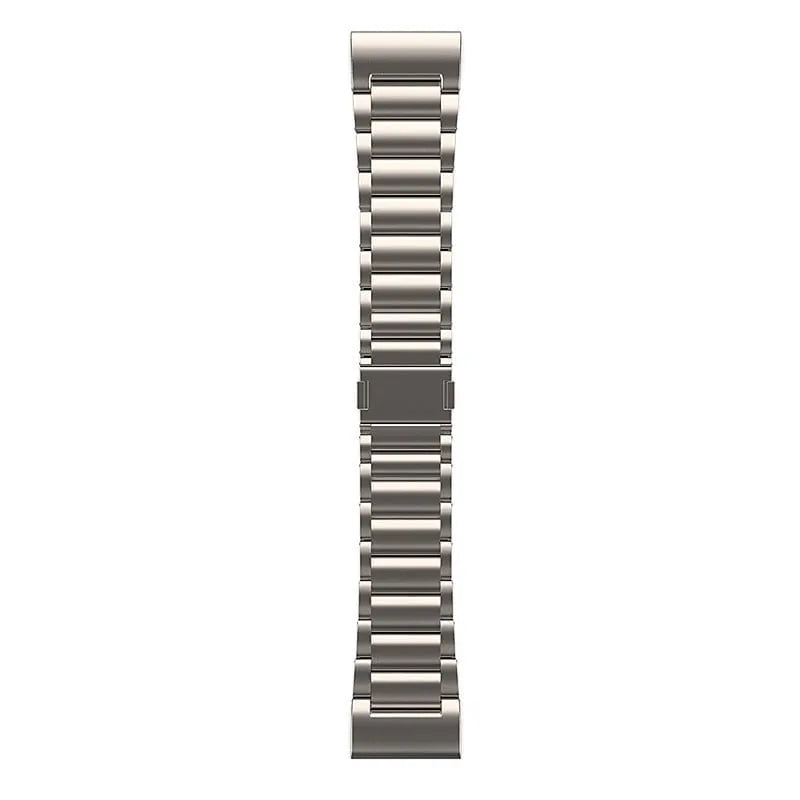 Magnetic Titanium Strap, laid flat, joined, direct top view