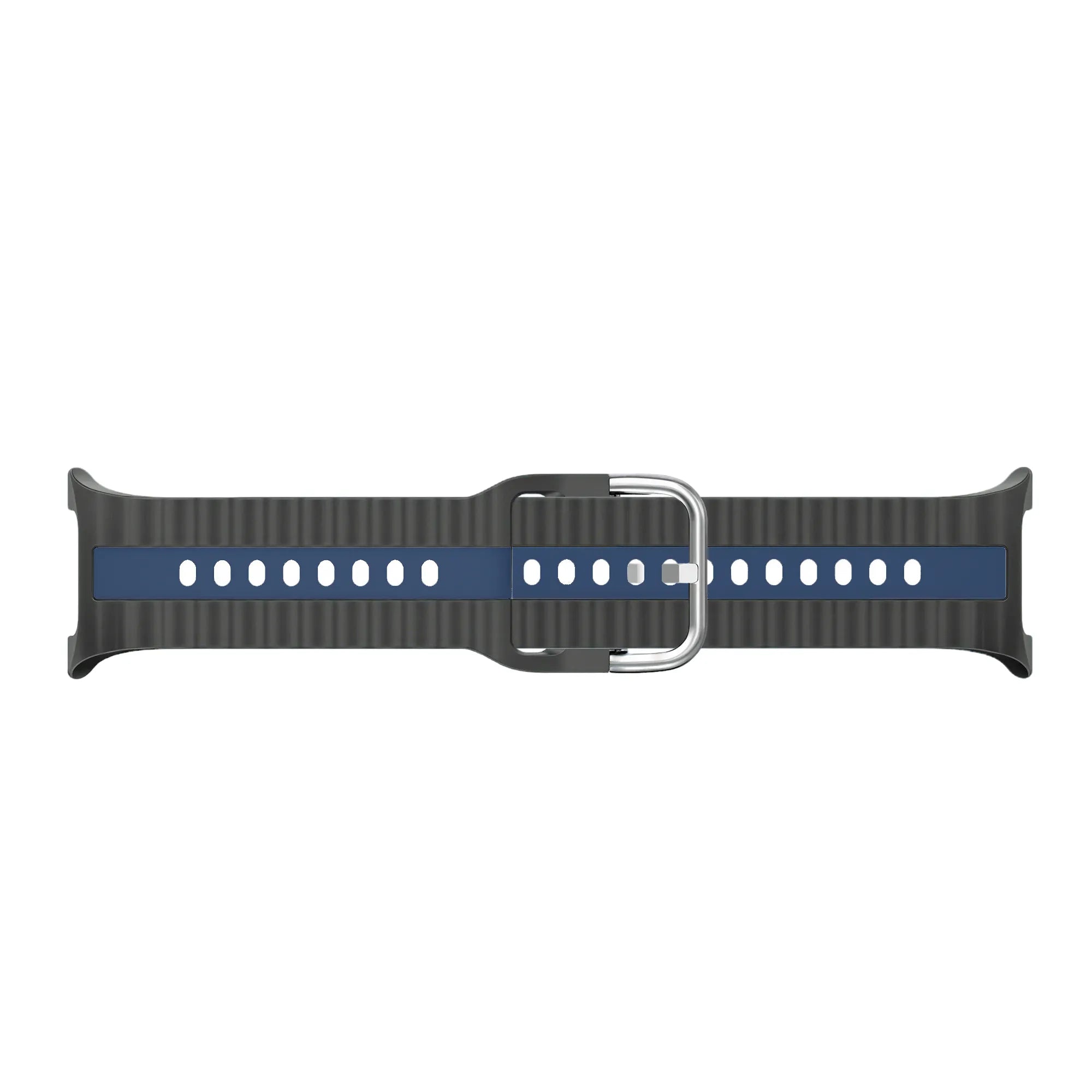 Samsung Galaxy Watch 8 - 44mm Dual Sport Strap (Dark Grey/Blue)