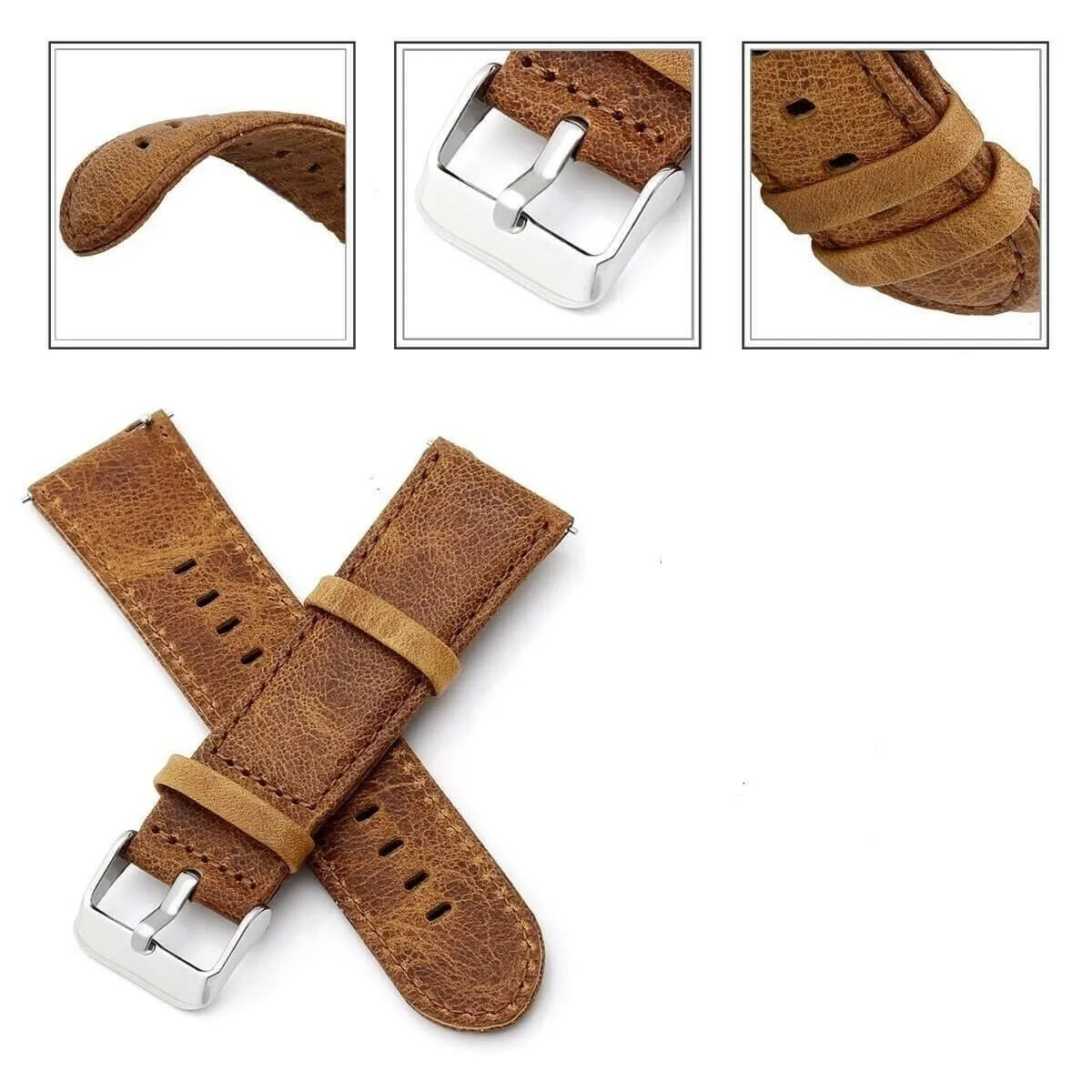 Coros Apex 42mm Leather Strap (Brown)