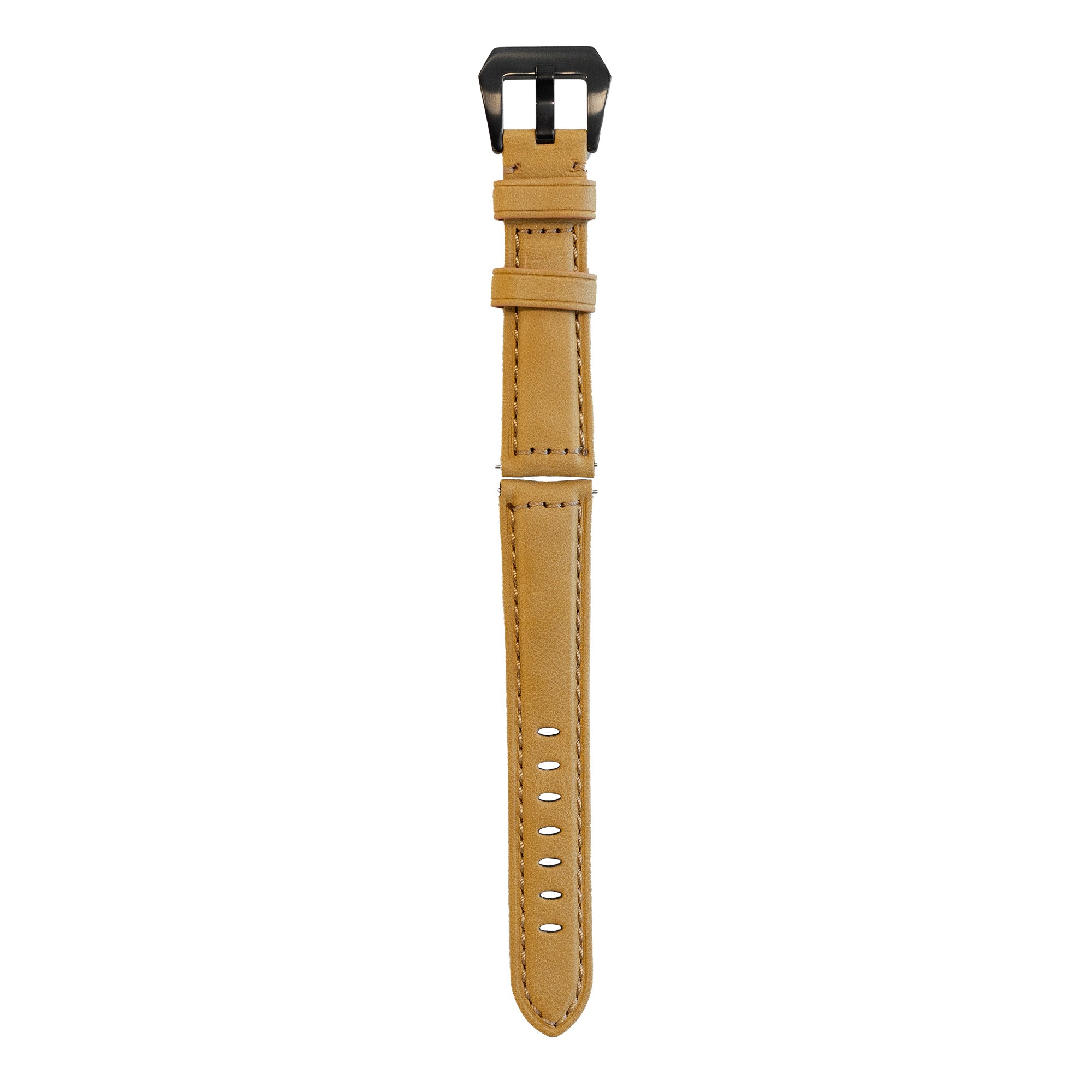 Polar Grit X Pro Leather Strap (Beige)