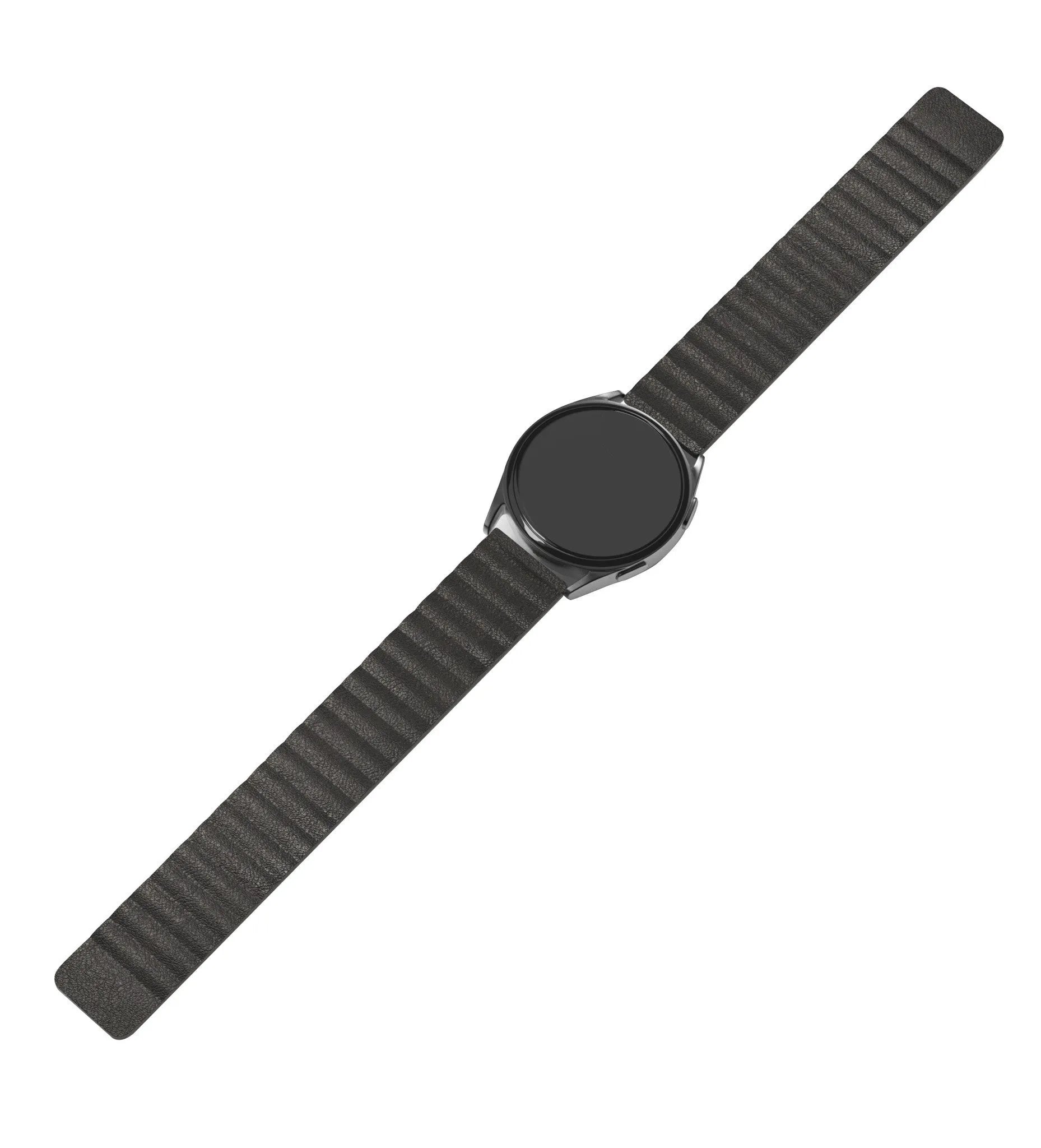 Coros Apex 42mm Leather Loop Strap (Black)