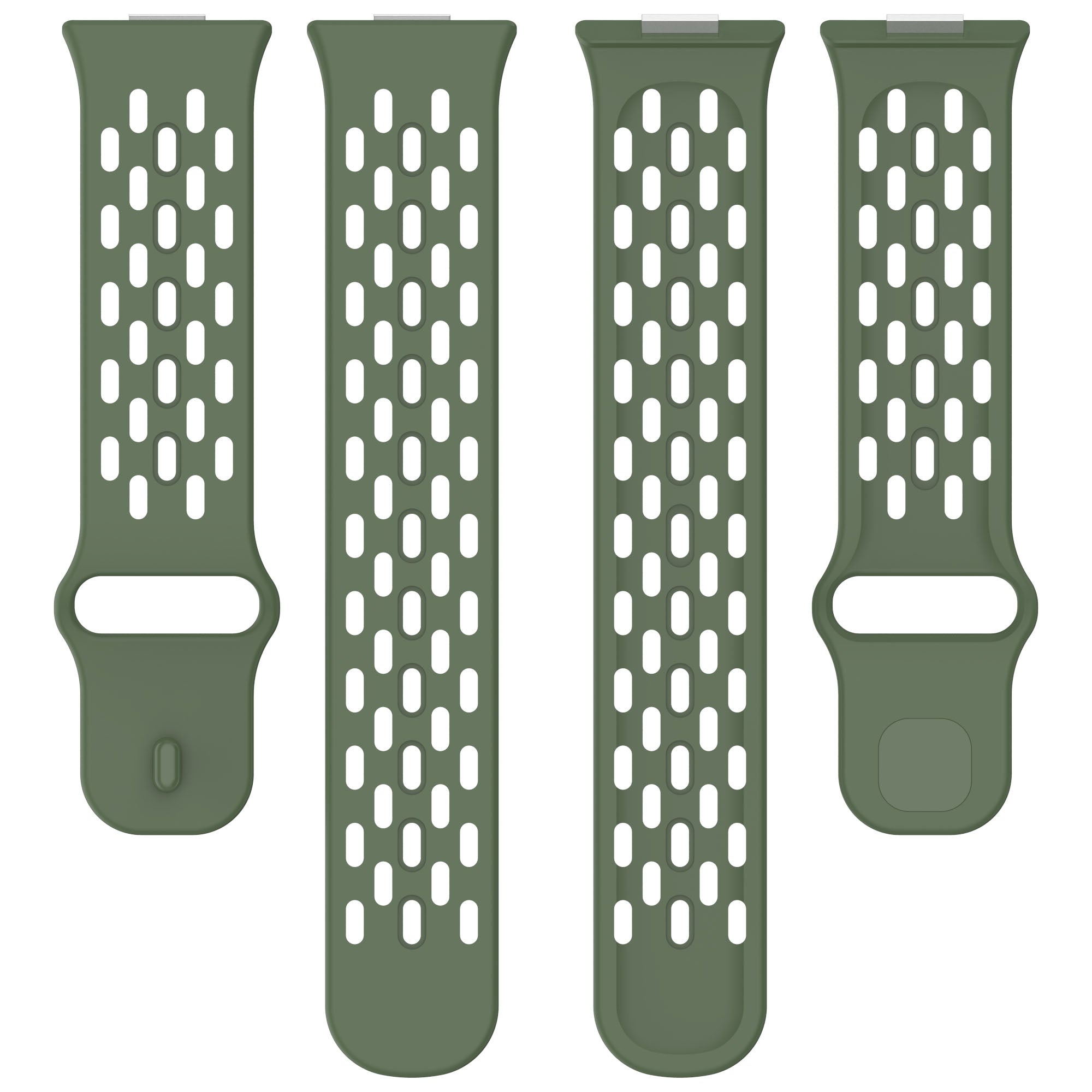 Huawei Watch Fit 4 Silicone Air Strap (Dark Green)