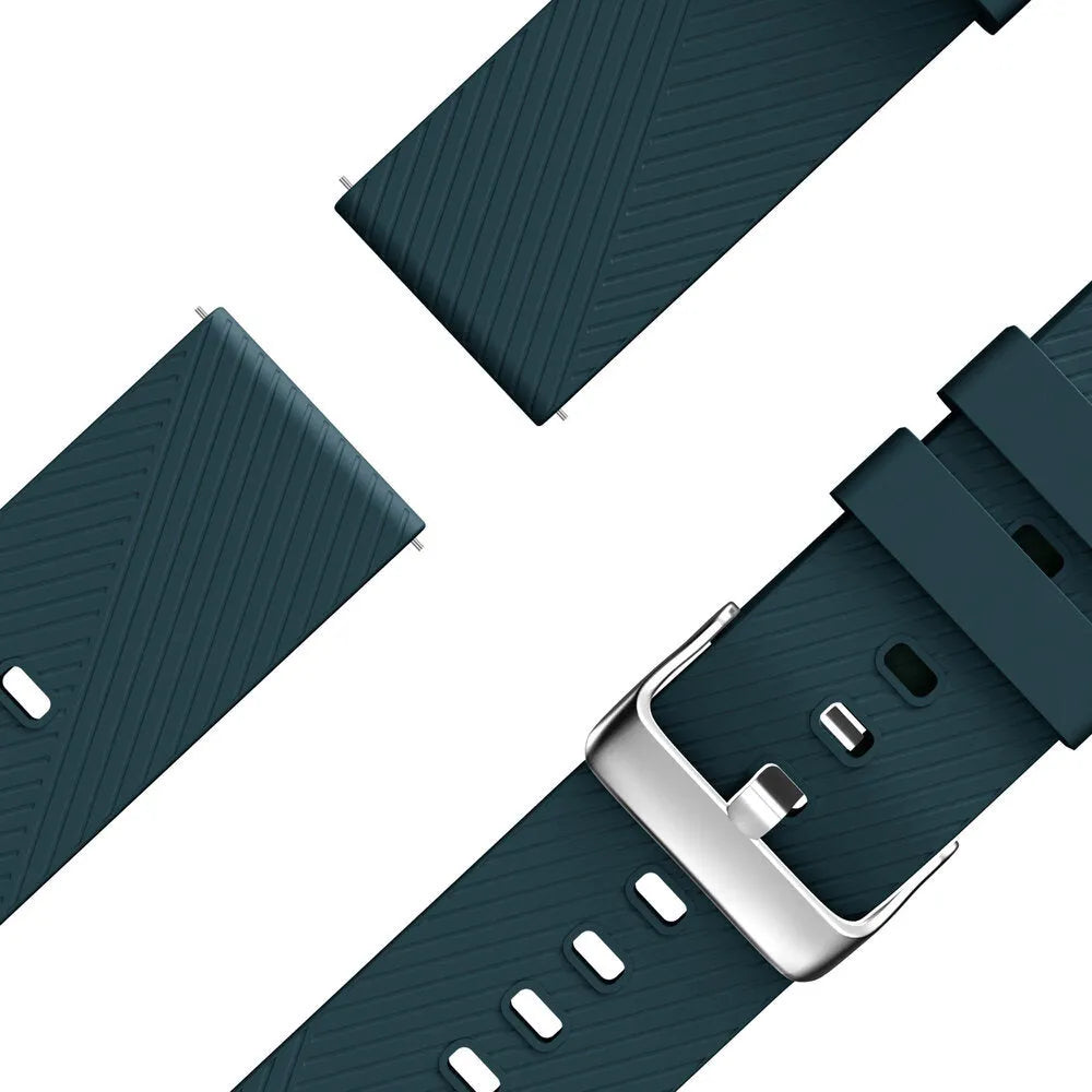 Bandz Coros Pace 2 Silicone Strap 'Deluxe' (Dark Green)
