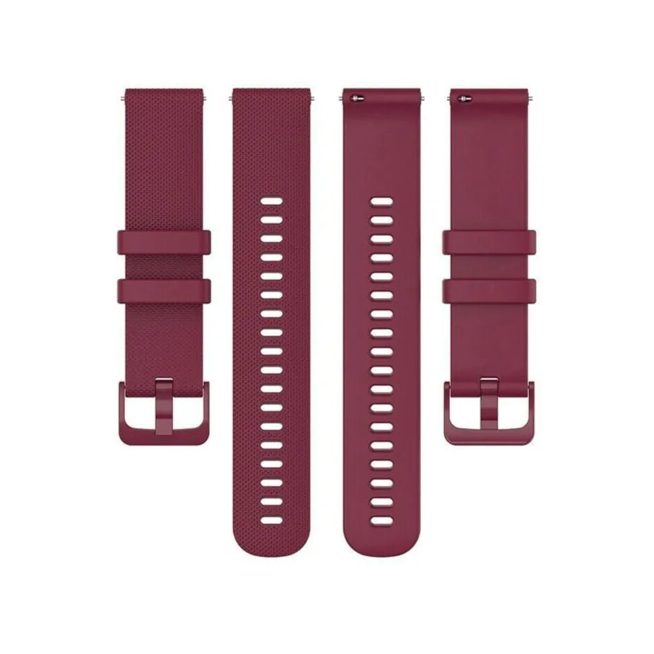 Polar Ignite 3 Premium Silicone Strap (Dark Red)